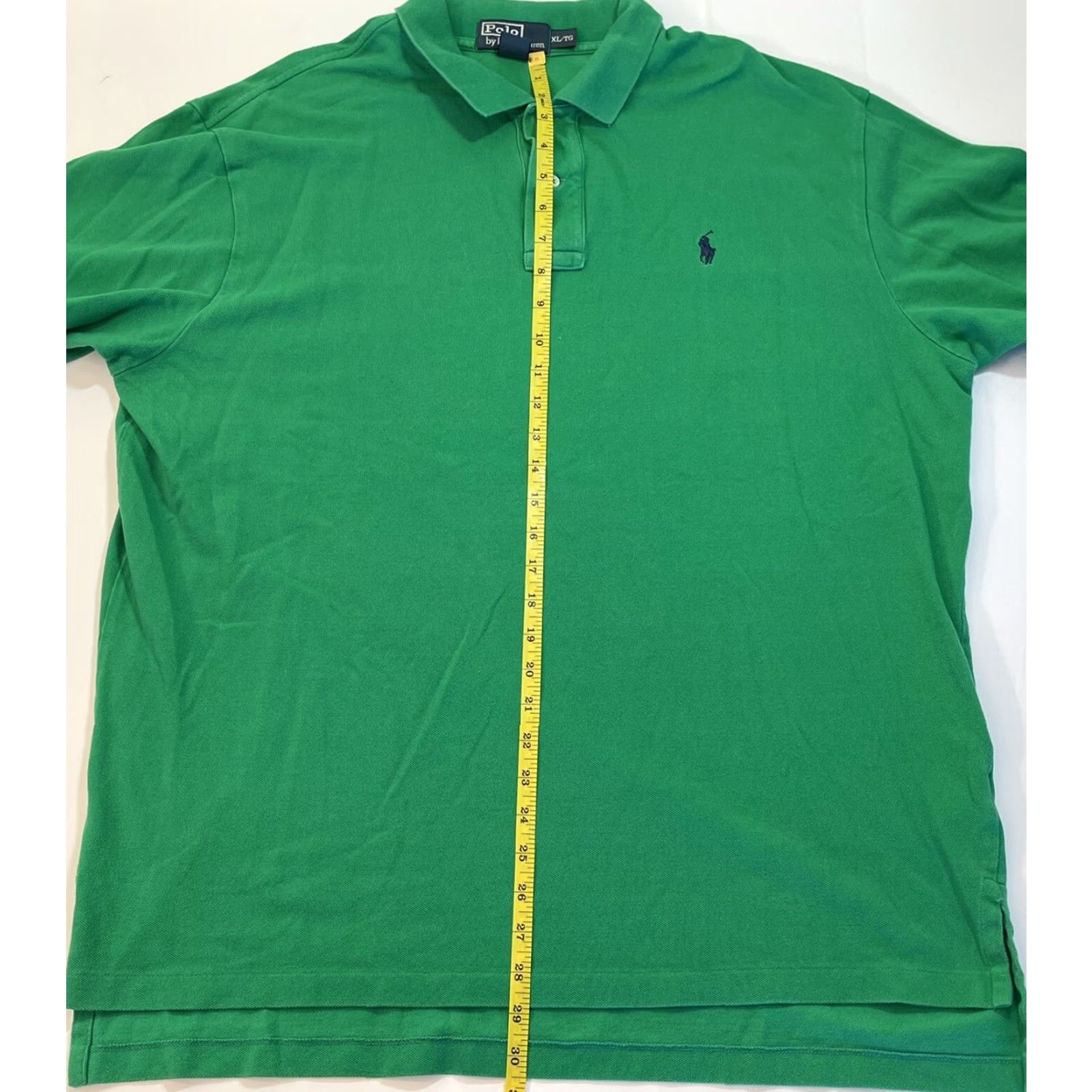Polo Ralph Lauren VINTAGE Polo Ralph Lauren Polo Shirt Golf Mens XL Green 90s Short Sleeve Classic Logo Men Size US XL / EU 56 / 4 - 7 Thumbnail