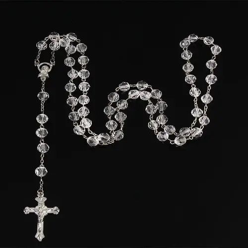 Jewelry Victoria Pearl Imitation White Crystal Beads Necklace Size ONE SIZE - 4 Thumbnail