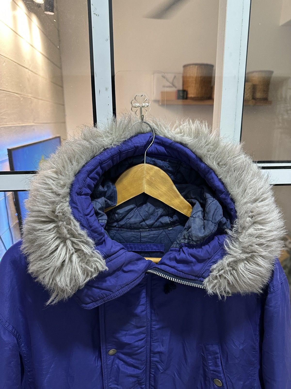 Issey Miyake I.S Tsumori Chisato Issey Miyake Fur Parkas Hoodie Zipper Size US L / EU 52-54 / 3 - 4 Thumbnail