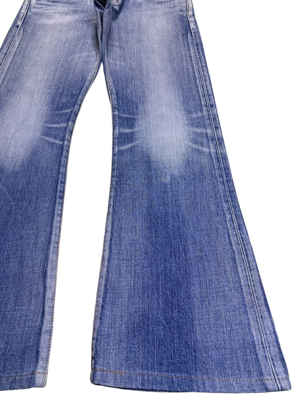 Edwin × Japanese Brand Vintage Japanese Edwin 503 Faded Wash Bootcut Flare Jeans Size 30" / US 8 / IT 44 - 7 Thumbnail