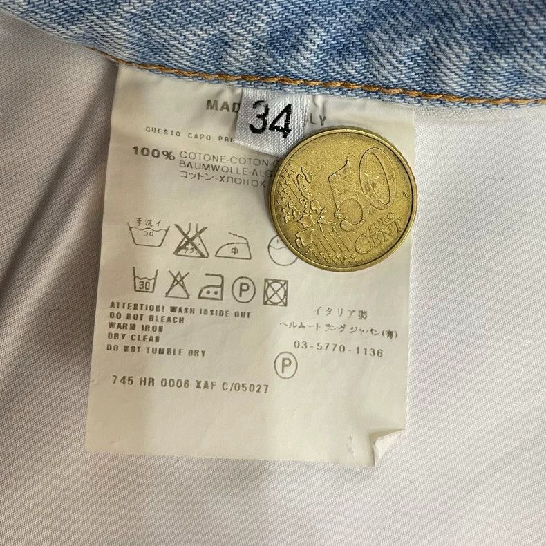 Helmut Lang HELMUT LANG Rinse the light blue jeans Size US 34 / EU 50 - 7 Thumbnail