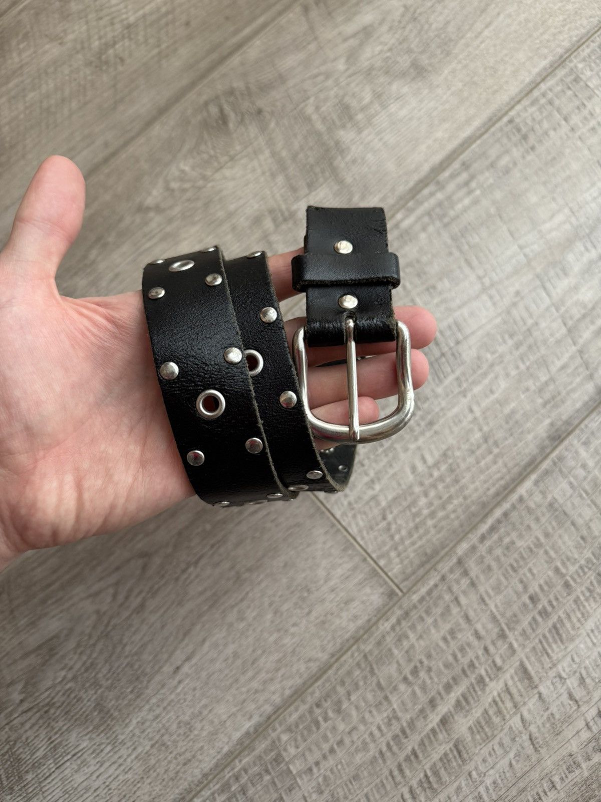 If Six Was Nine VINTAGE Y2K JAPANESE BELT ALT GOTH PUNK RAVE KANYE STYLE Size ONE SIZE - 3 Thumbnail