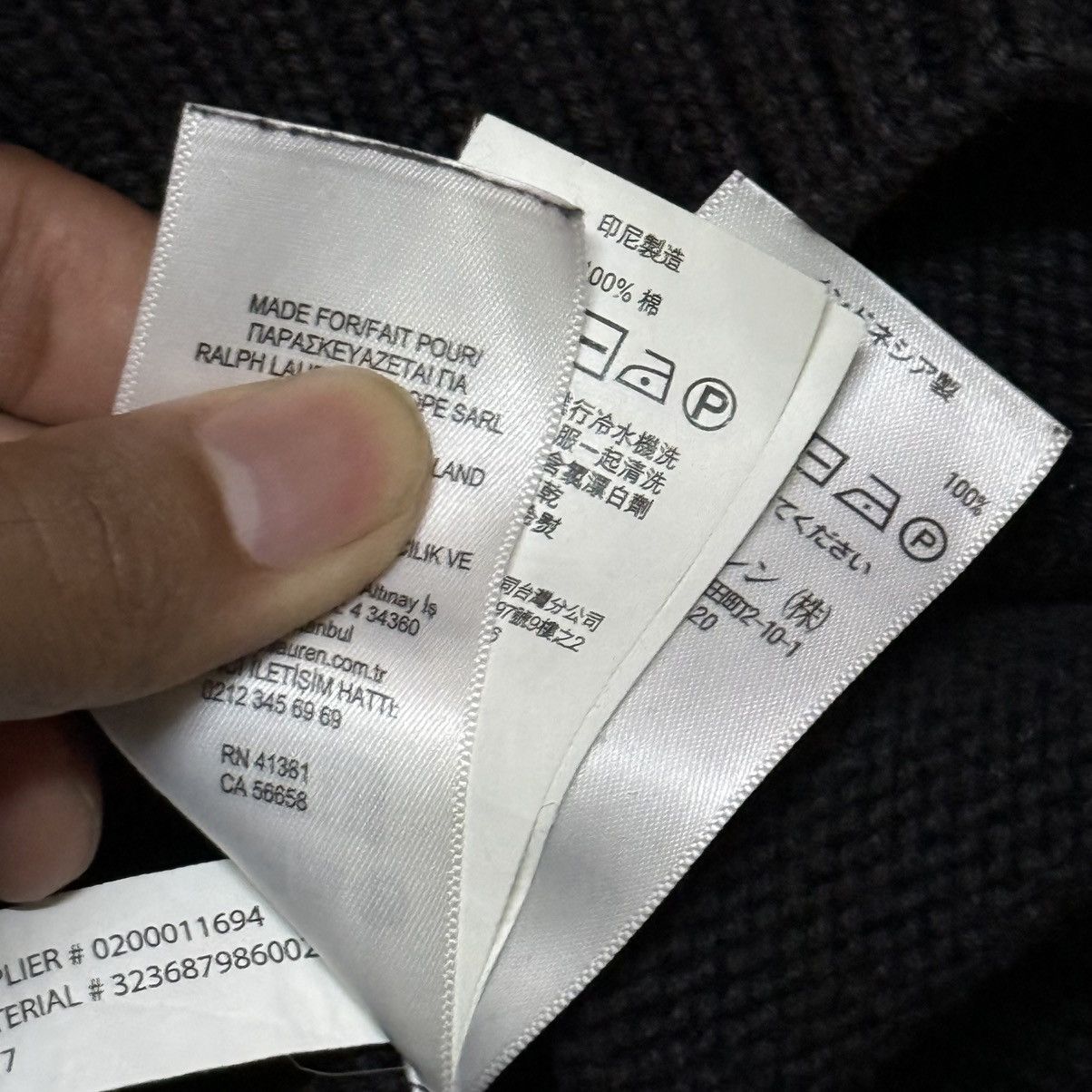 Polo Ralph Lauren Polo Ralph Lauren Zipper Sweater Knitwear Size US XS / EU 42 / 0 - 10 Thumbnail