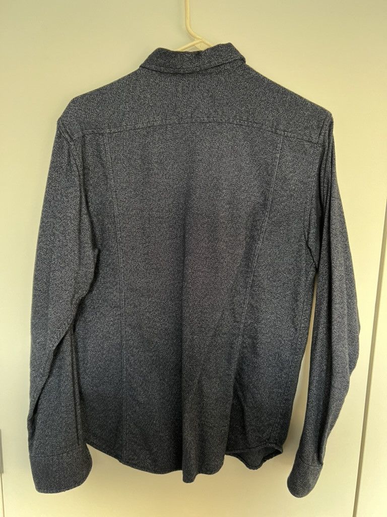 Corridor Navy Flannel Long Sleeve Button Up Size US S / EU 44-46 / 1 - 2 Thumbnail