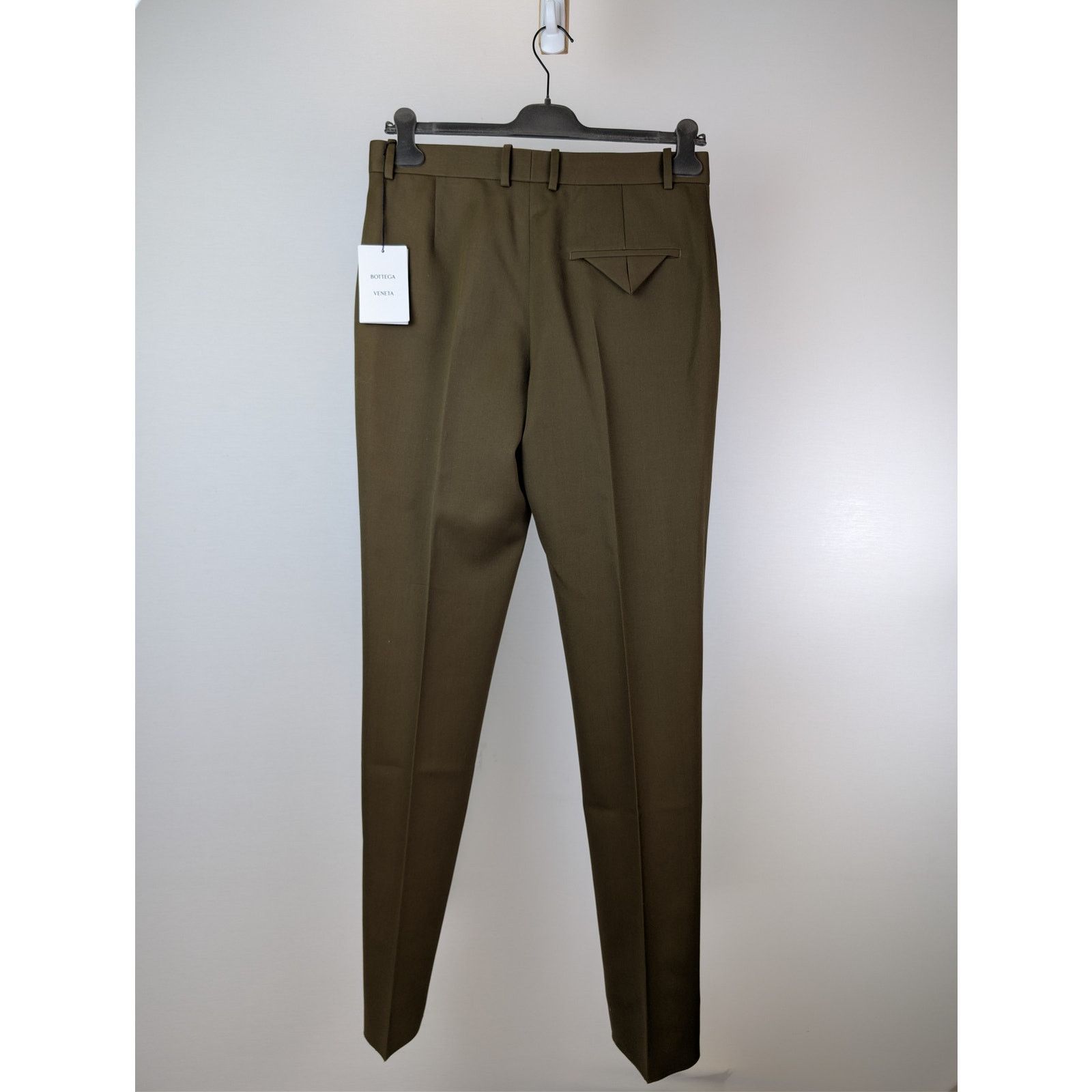Bottega Veneta o1rshd1 Sartorial Grain de Poudre Trousers in Liana Size US 32 / EU 48 - 10 Thumbnail