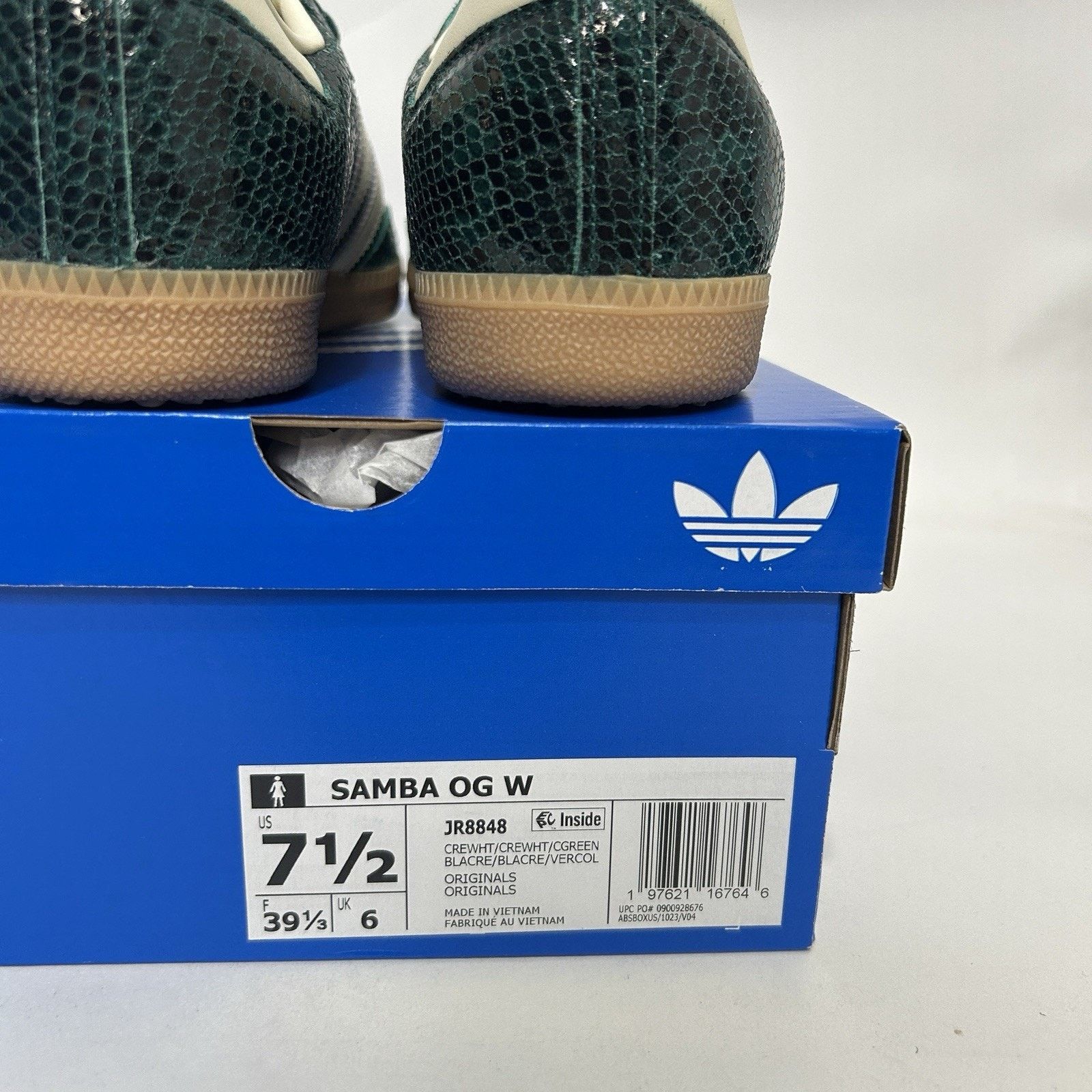 Adidas adidas Samba OG Snakeskin Pack - “Collegiate Green” JR8848 Size US 7.5 / IT 37.5 - 4 Thumbnail