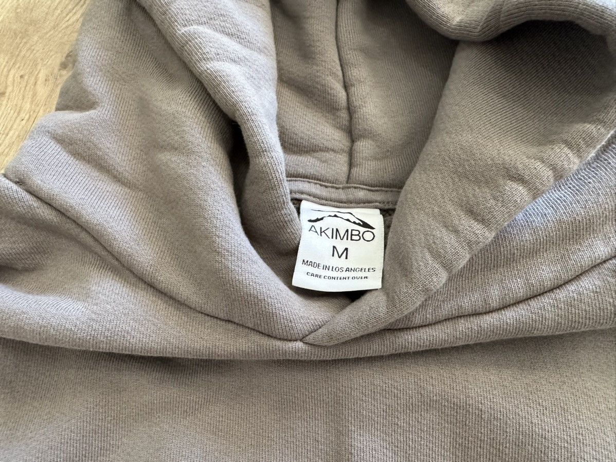 Akimbo Club Cement gray hoodie Size US M / EU 48-50 / 2 - 3 Thumbnail