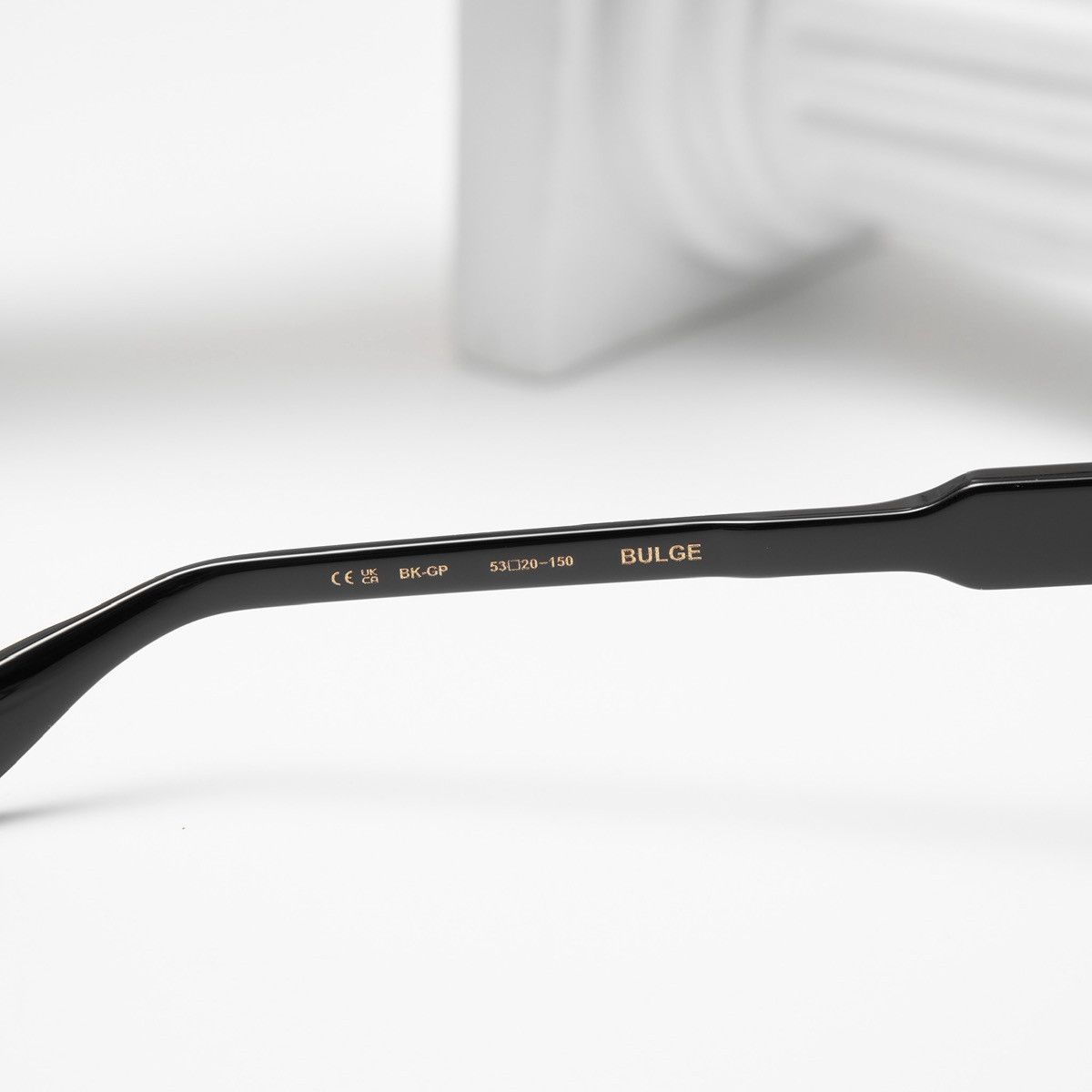 Chrome Hearts CHROME HEARTS BULGE BLACK GOLD PLATED GLASSES Size ONE SIZE - 5 Thumbnail