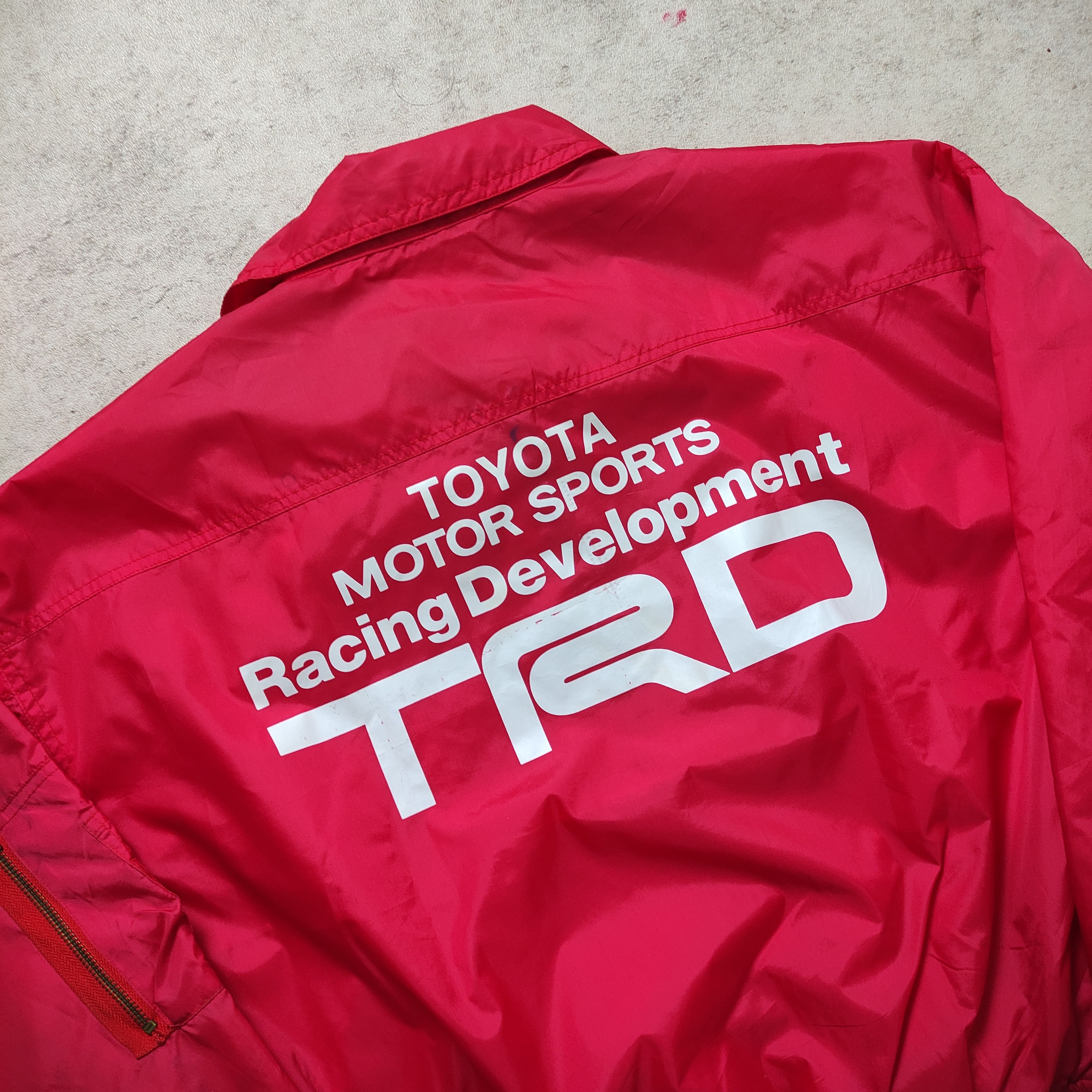 Vintage Vintage 90s TRD Toyota Bomber Jacket Size US M / EU 48-50 / 2 - 4 Thumbnail