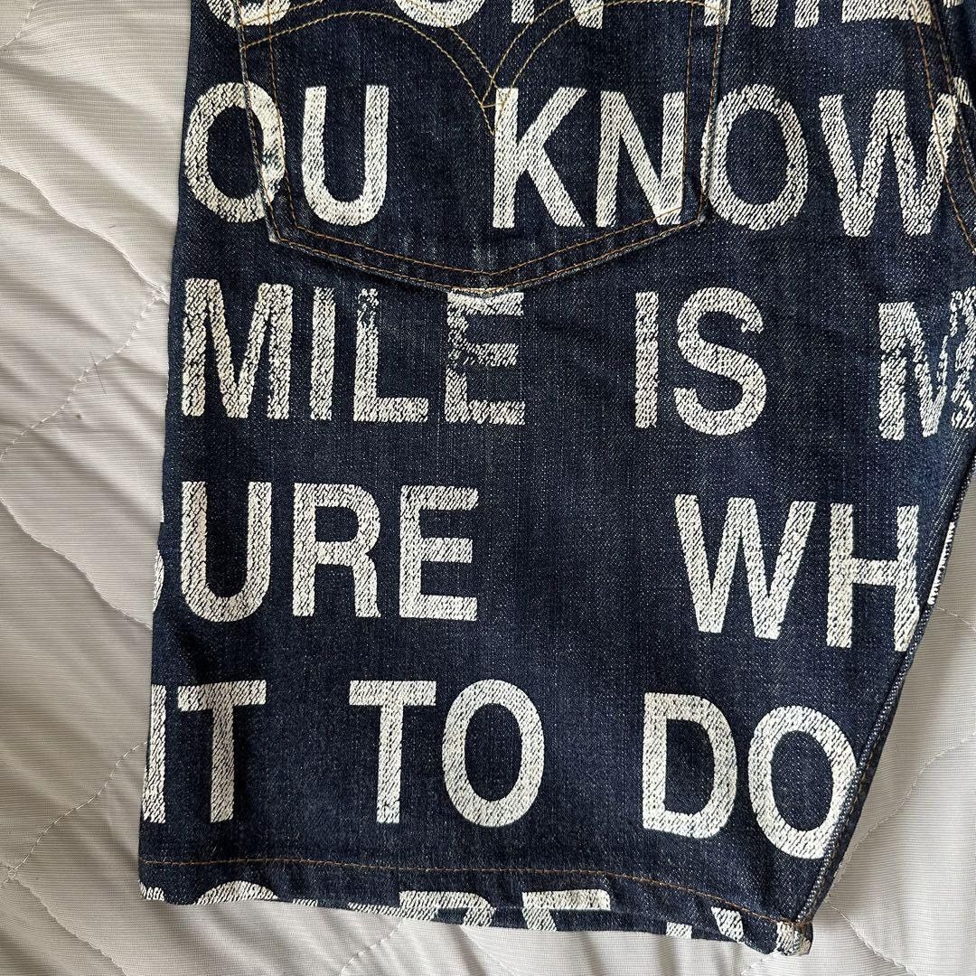 Junya Watanabe SS02 Full Print Poem Shorts Size US 32 / EU 48 - 5 Thumbnail