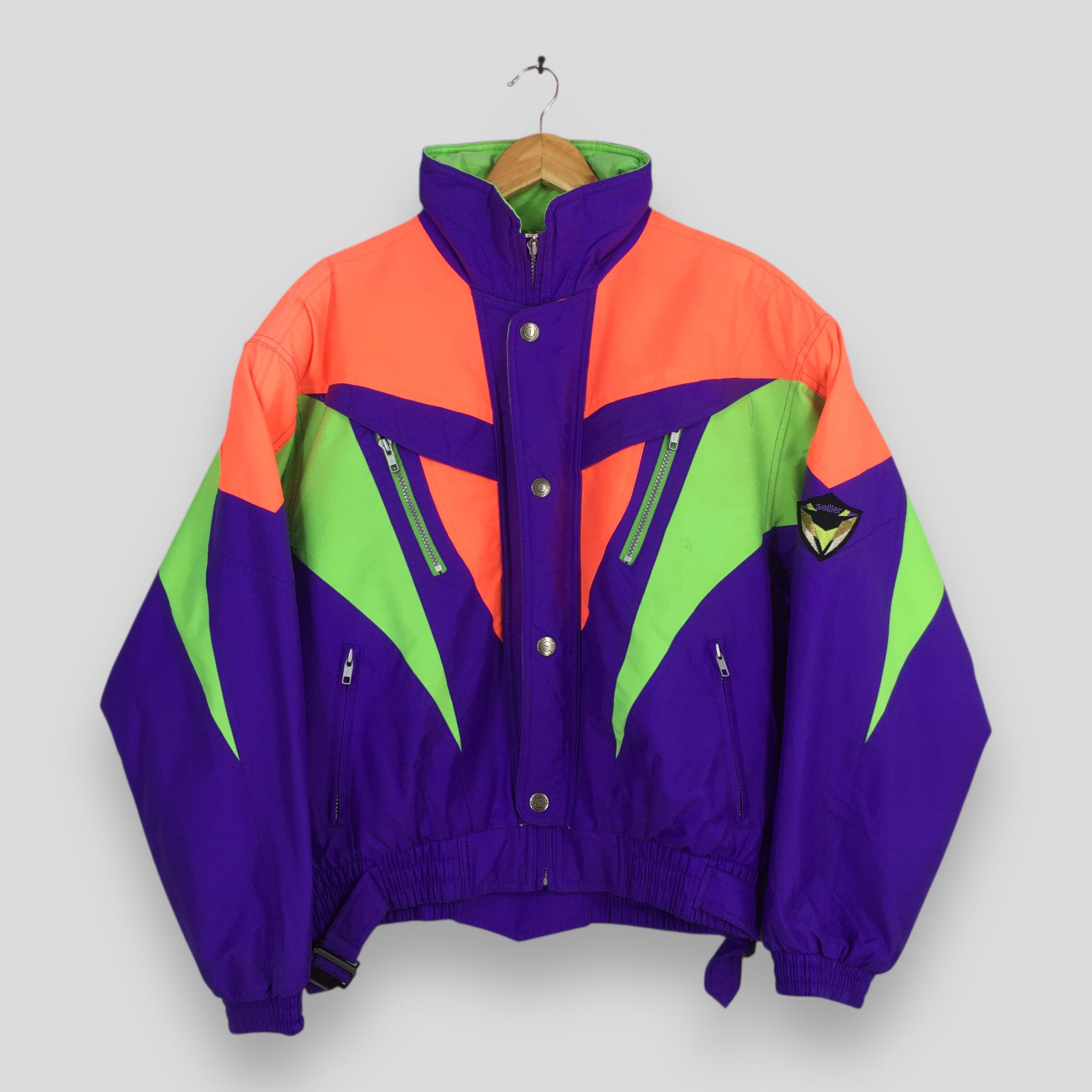 Sports Specialties Vintage 90s Seiller Snow Ski Wear Jacket L Size US L / EU 52-54 / 3 - 1 Thumbnail