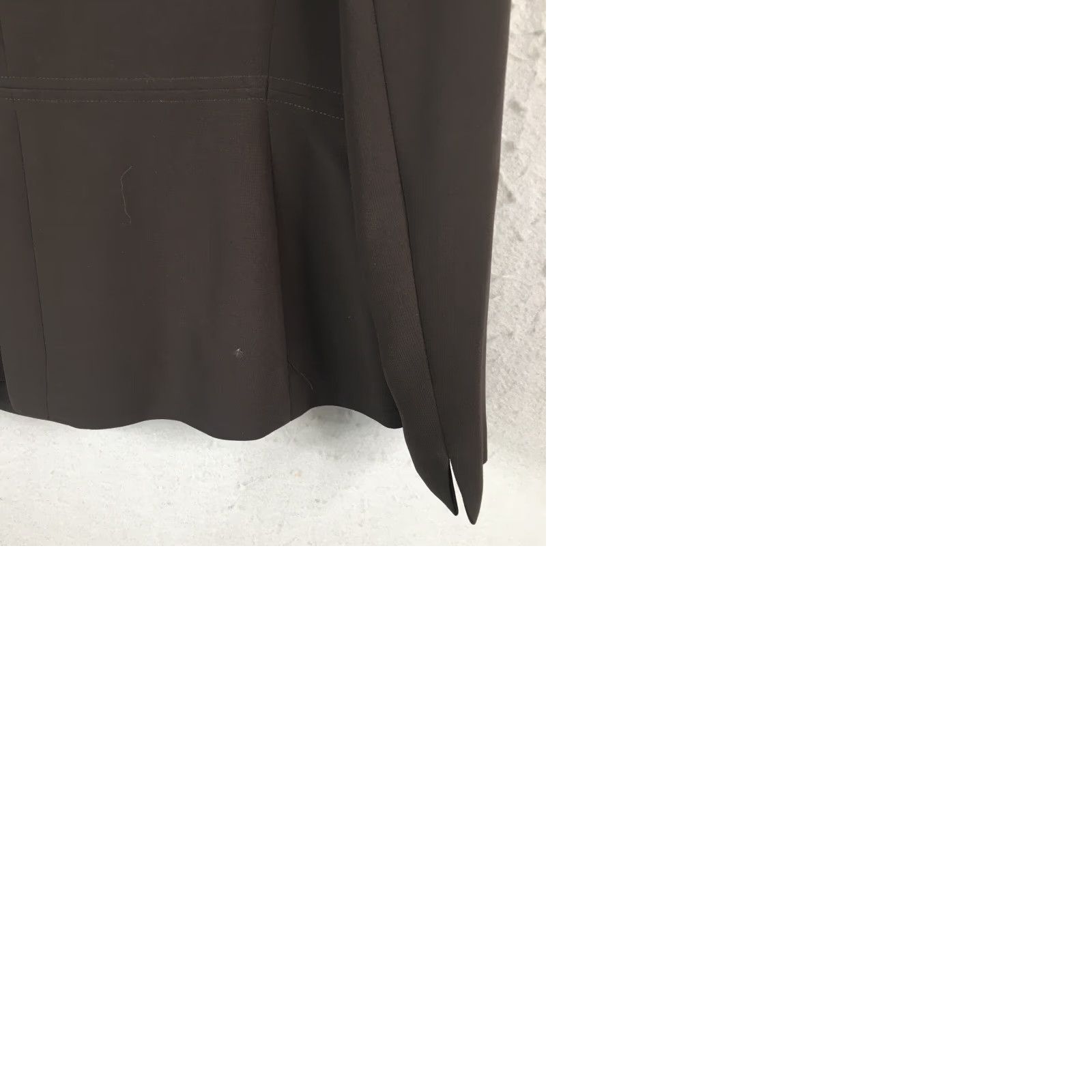 Vintage VINTAGE Tahari Blazer Womens 10P Petite Brown Velvet Beaded Embroidered Jacket - 0? Size L / US 10 / IT 46 - 11 Thumbnail