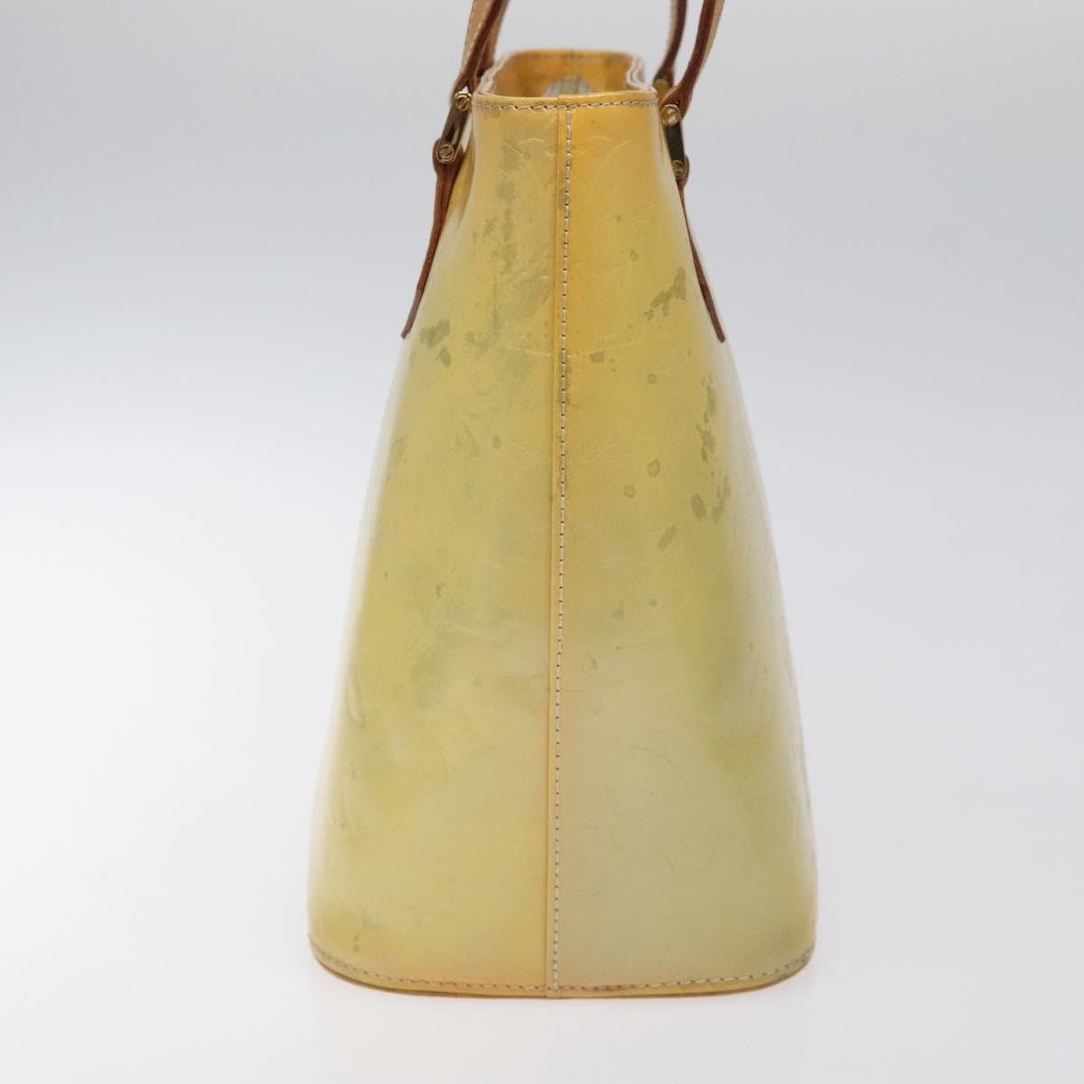 Louis Vuitton LOUIS VUITTON Monogram Vernis Houston Hand Bag Gris M91053 Size ONE SIZE - 4 Thumbnail