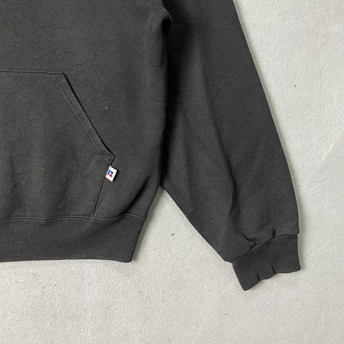 Russell Athletic Russell Athletic Blank Pullover Hoodie – Black (Size L) Size US L / EU 52-54 / 3 - 3 Thumbnail