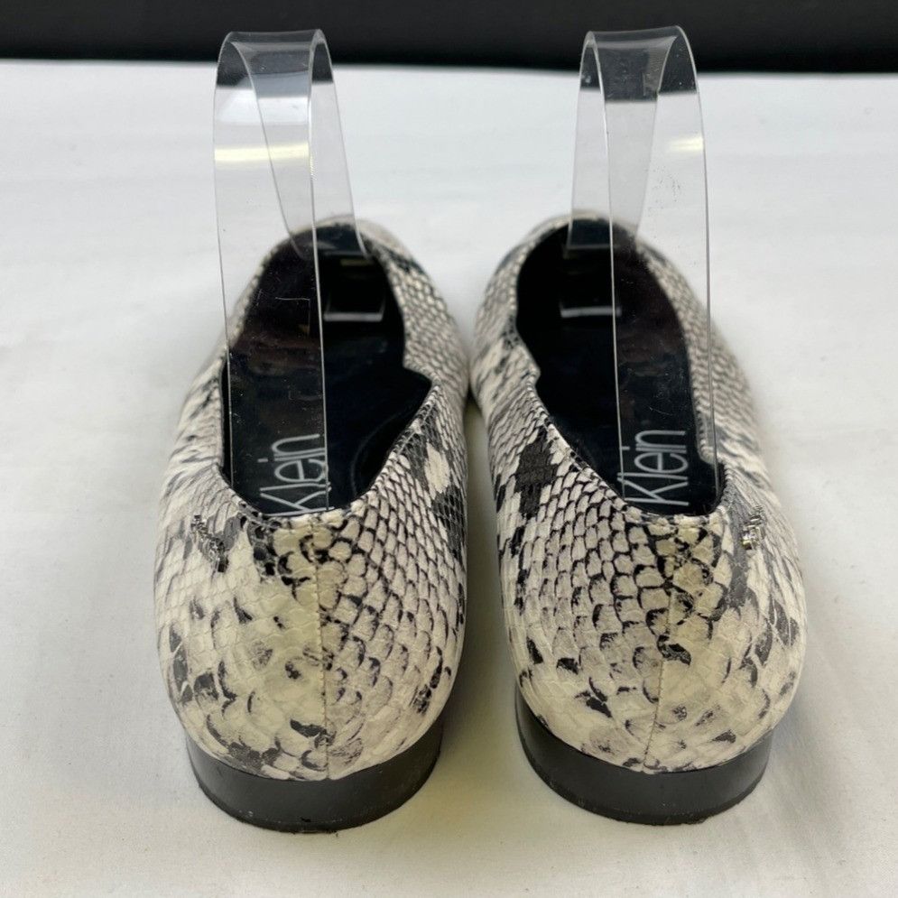 Calvin Klein Calvin Klein Emerin Women's Black/White Shoes/Flats Sz 9 SKU Size US 9 / IT 39 - 2 Thumbnail