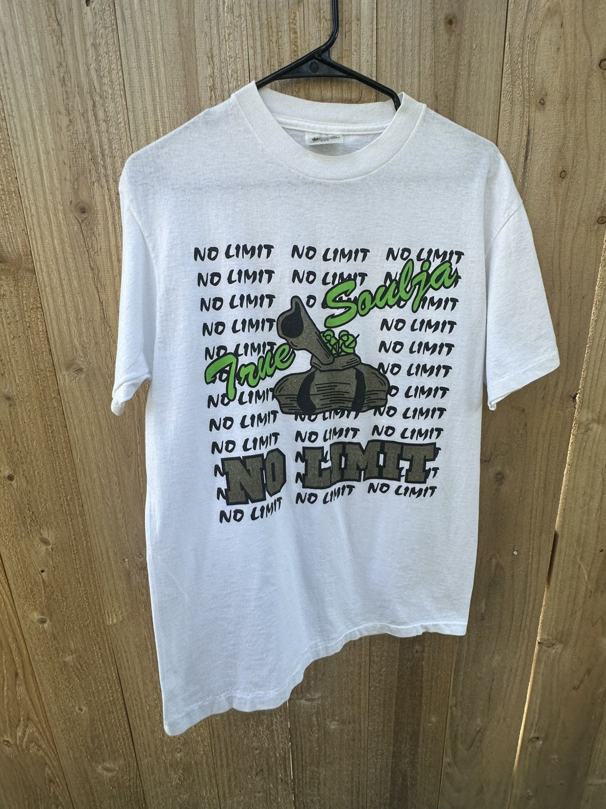 Rap Tees 90s Authentic No Limit Records Rap Tee Sz Med Size US M / EU 48-50 / 2 - 1 Thumbnail