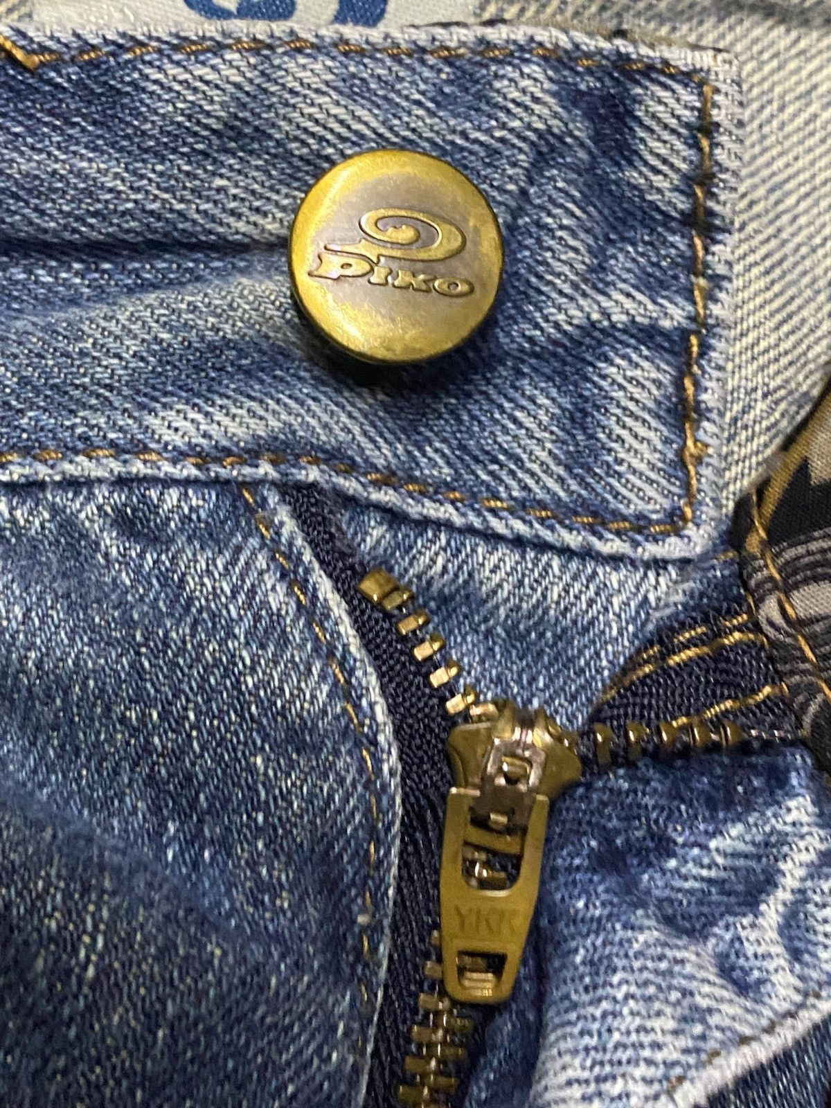 Hysteric Glamour Vintage Japanese Brand Piko Flare Denim Jeans Size US 33 - 11 Thumbnail