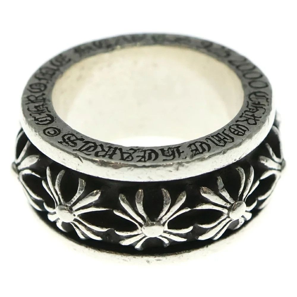 Chrome Hearts OFFER OK 🔥 10.5 CHROME HEARTS RING SPINNER CH X silver Size ONE SIZE - 7 Thumbnail