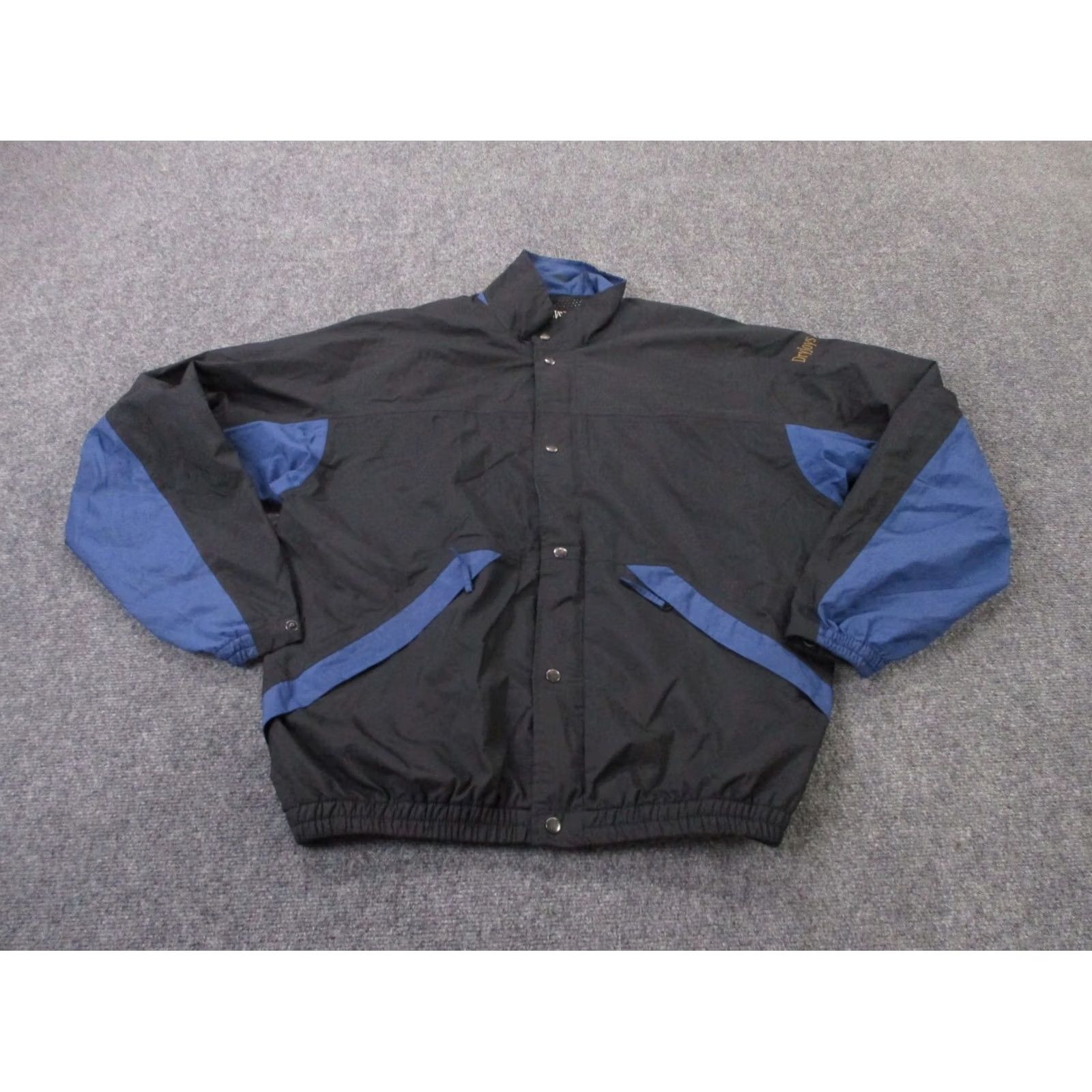 Footjoy Footjoy Golf Jacket Mens L Black Blue Dryjoys Waterproof Performance Rain Vest Size US L / EU 52-54 / 3 - 2 Thumbnail