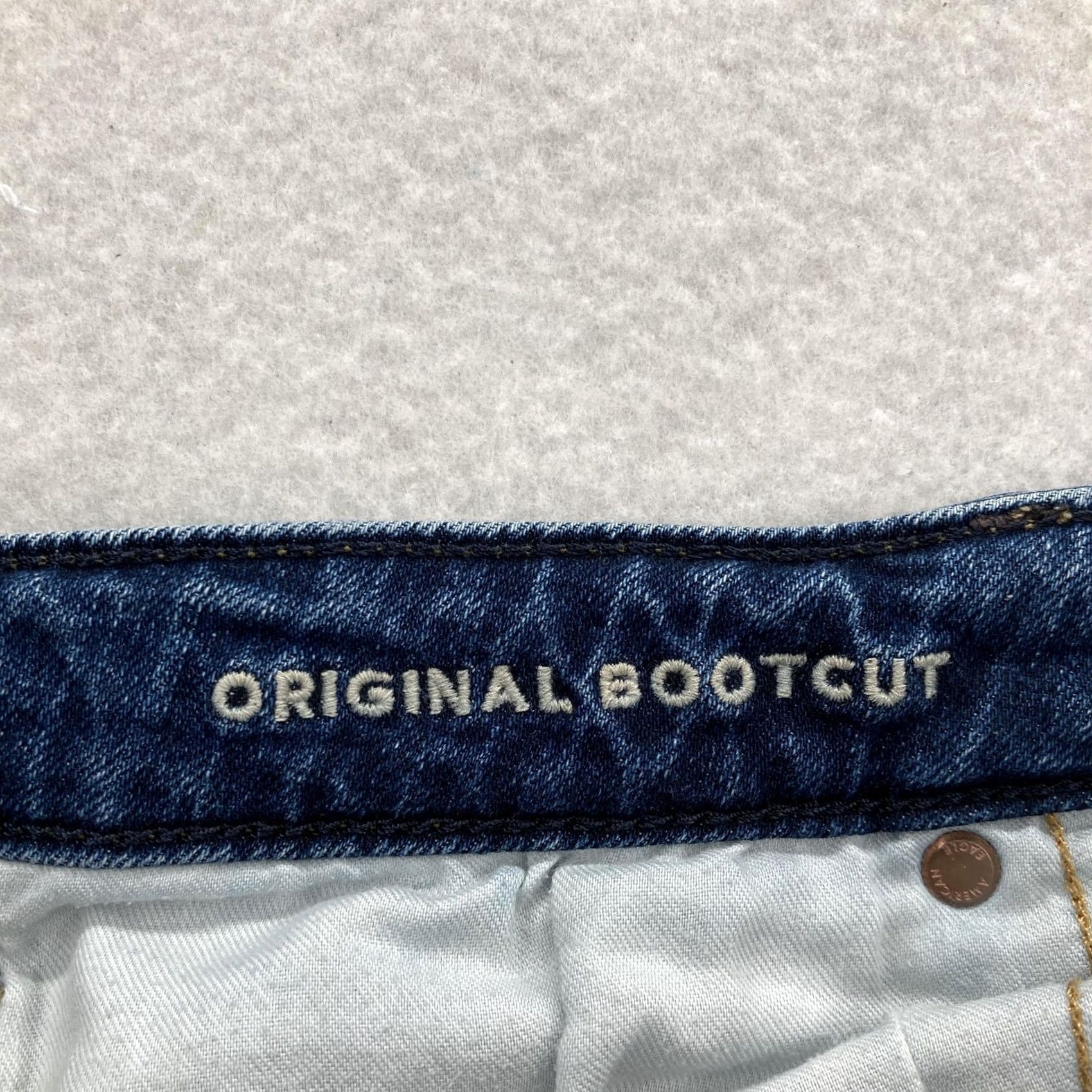 American Eagle Outfitters American Eagle Jeans Mens 30x30 Blue Original Bootcut AirFlex+ Stretch Denim Jeans Size US 30 / EU 46 - 5 Thumbnail