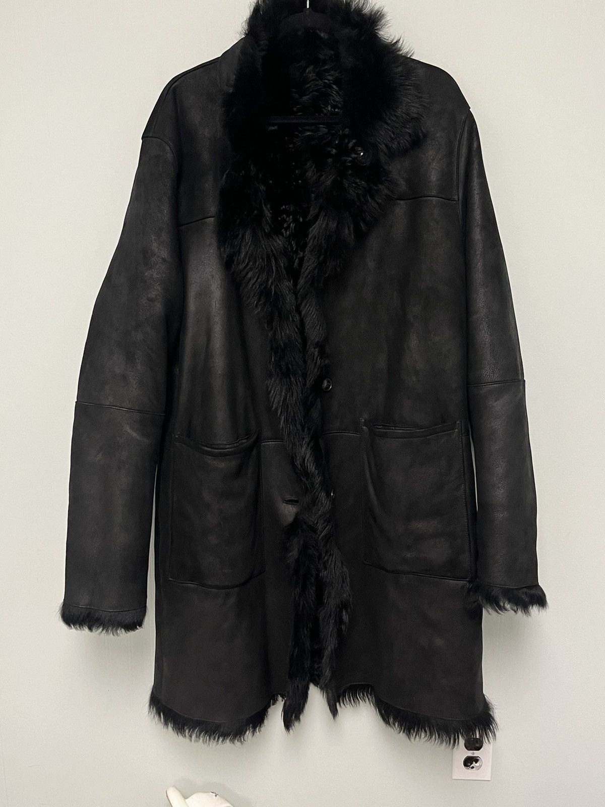 John Varvatos Reversible Shearling Coat. 54 Size US L / EU 52-54 / 3 - 15 Thumbnail