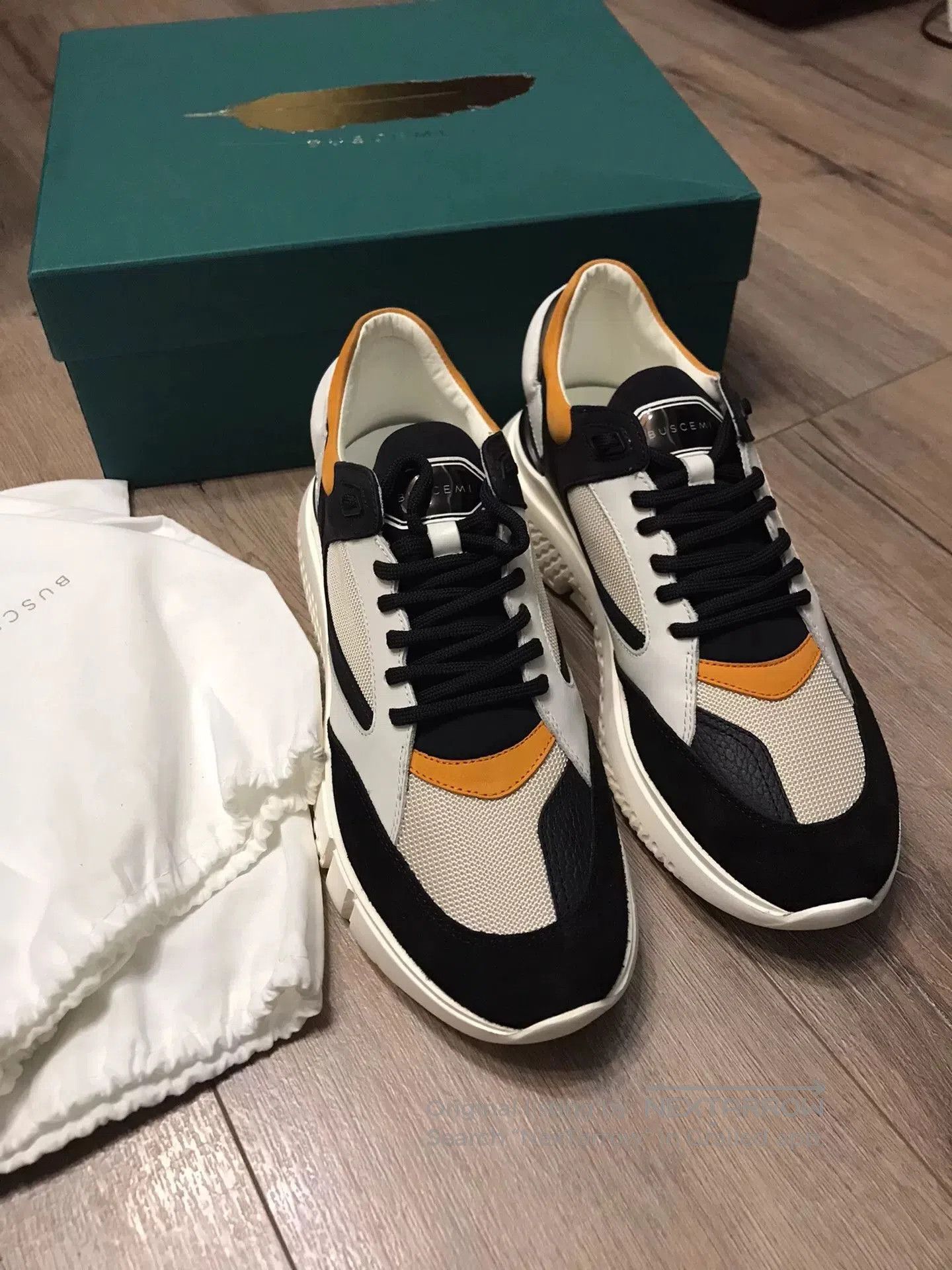 Buscemi Buscemi Thick-Soled Casual Dad Sneakers. Size US 9 / EU 42 - 1 Thumbnail