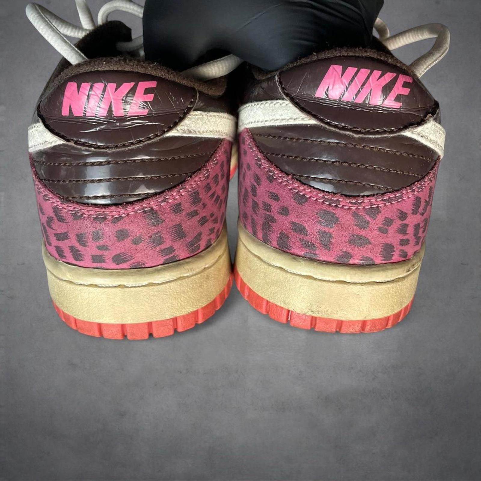 Nike Nike Dunk Low GS Pink Leopard 2007 309601-211 6Y Size US 7.5 / IT 37.5 - 4 Thumbnail