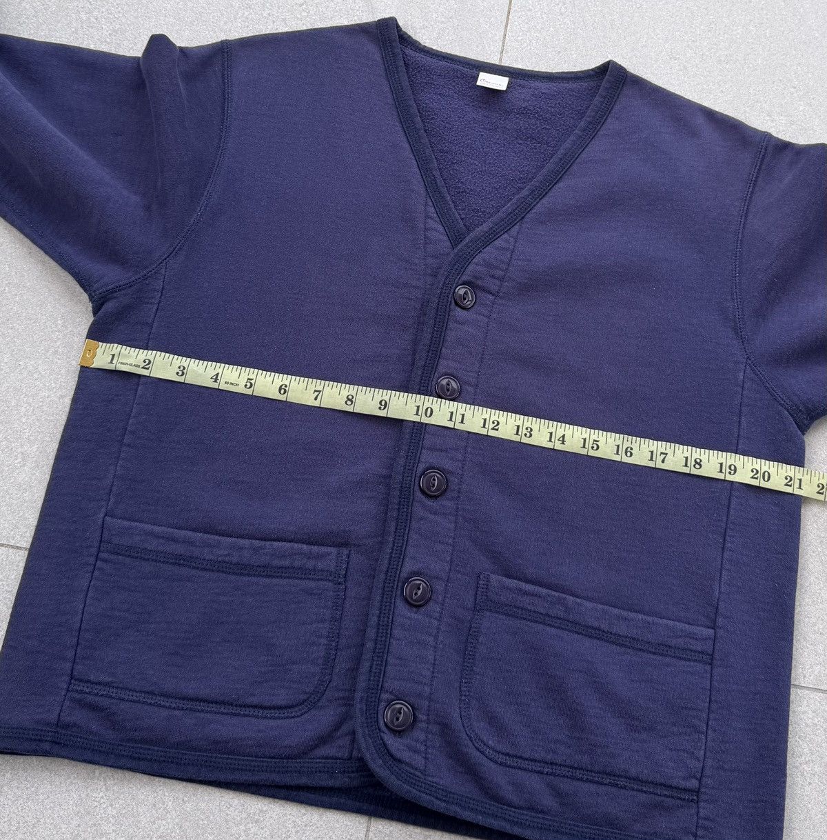 Sugar Cane Vintage Cheswick Sports Wear Cardigan Navy By Sugar Cane Size US M / EU 48-50 / 2 - 5 Thumbnail