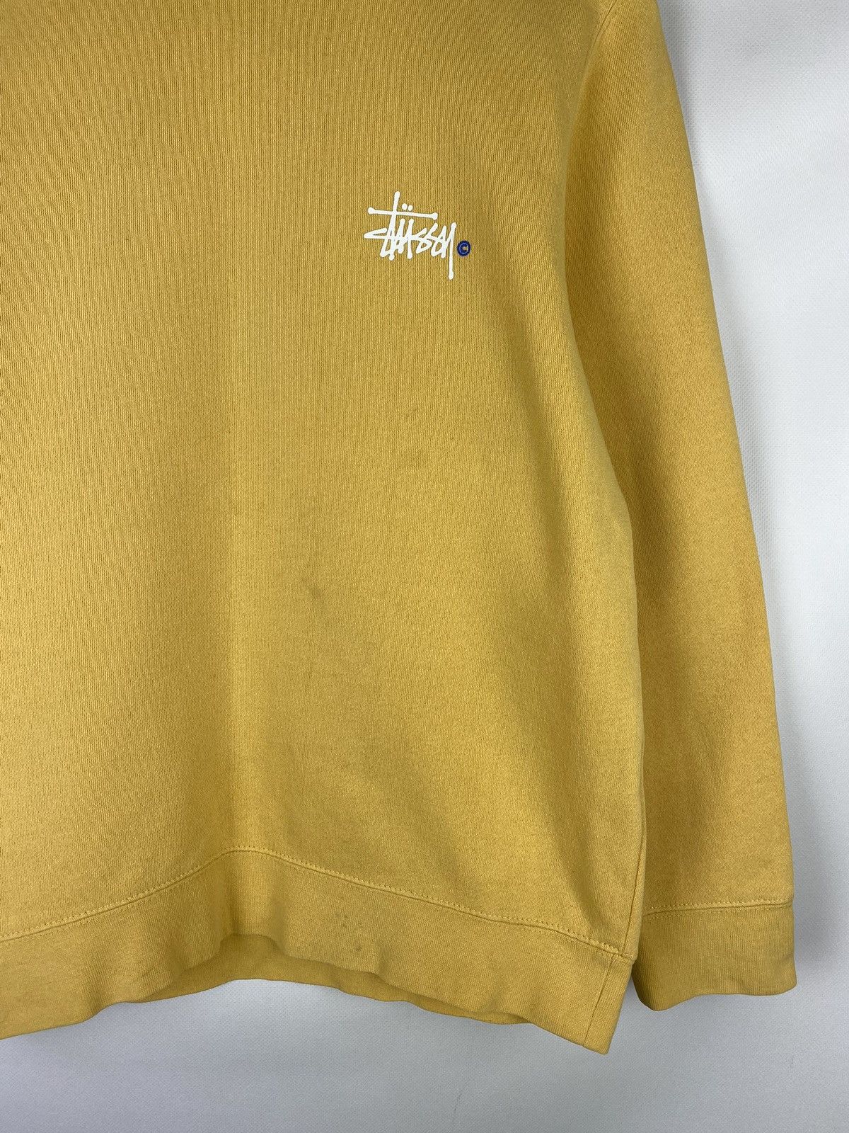 Stussy Stussy men’s vintage Y2K big back logo sweatshirt pullover Size US S / EU 44-46 / 1 - 11 Thumbnail