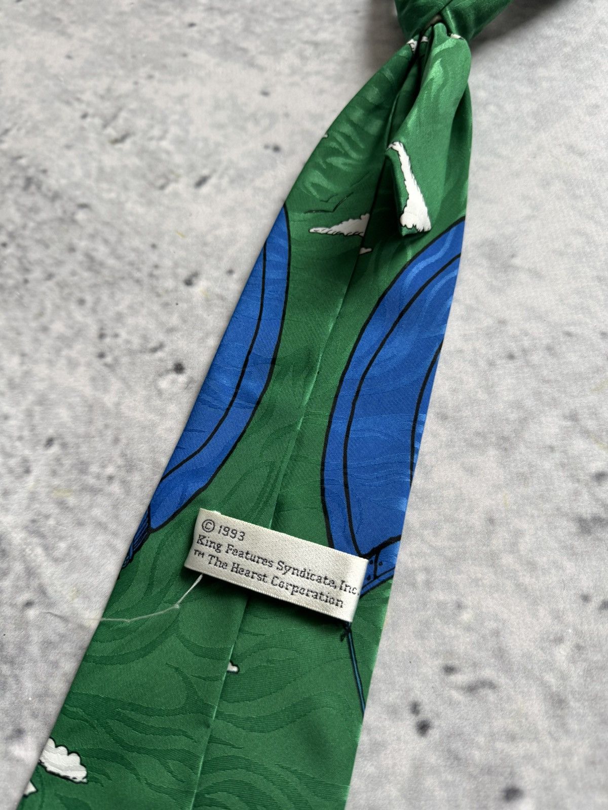 Heineken × Vintage Vintage Green Heineken rare tie Cartoon Papaye Size ONE SIZE - 5 Thumbnail
