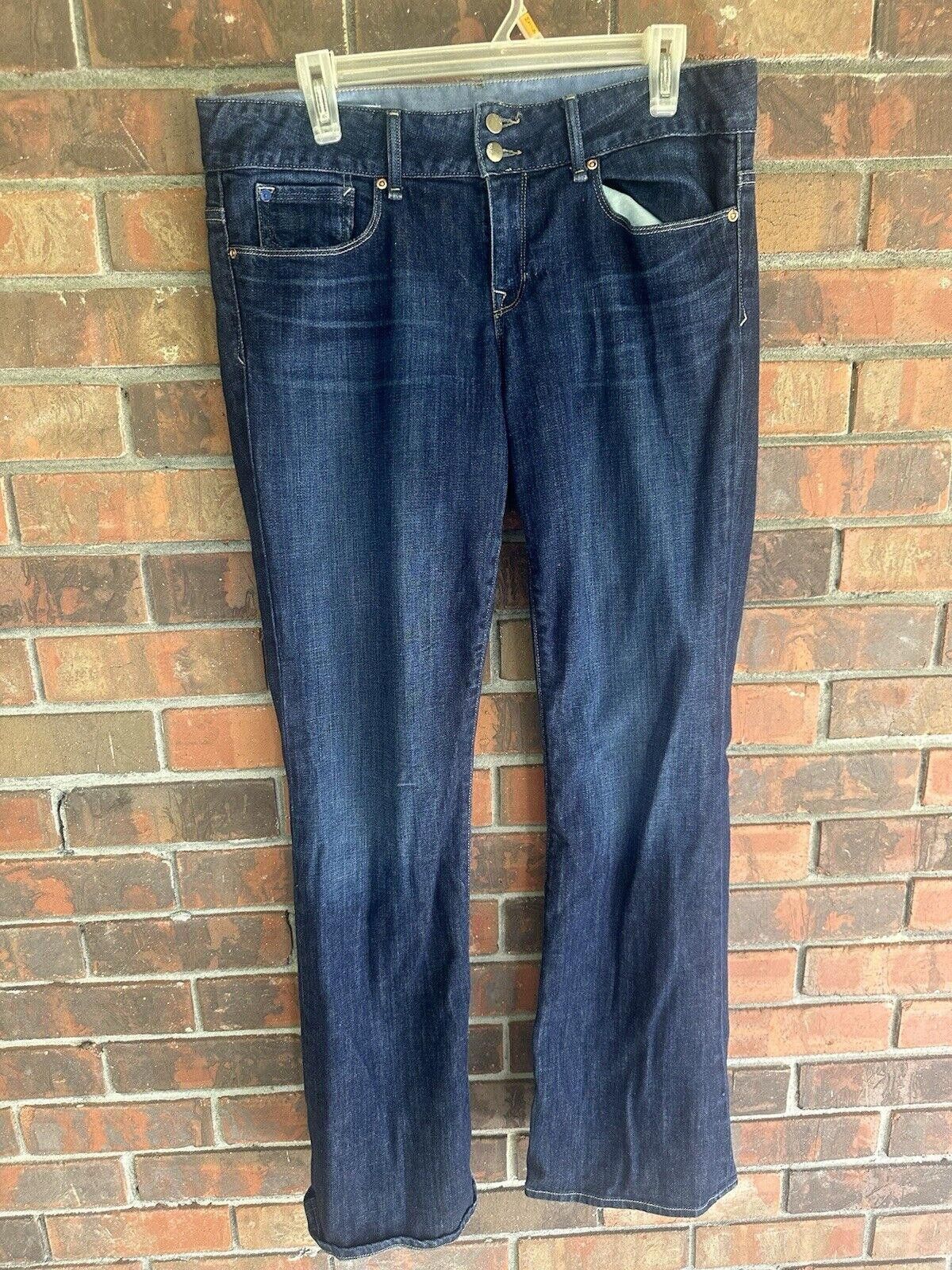 Gap gap jeans women Size 12 Perfect Bootleg Dark Wash Size 34" / US 12 / IT 48 - 2 Thumbnail