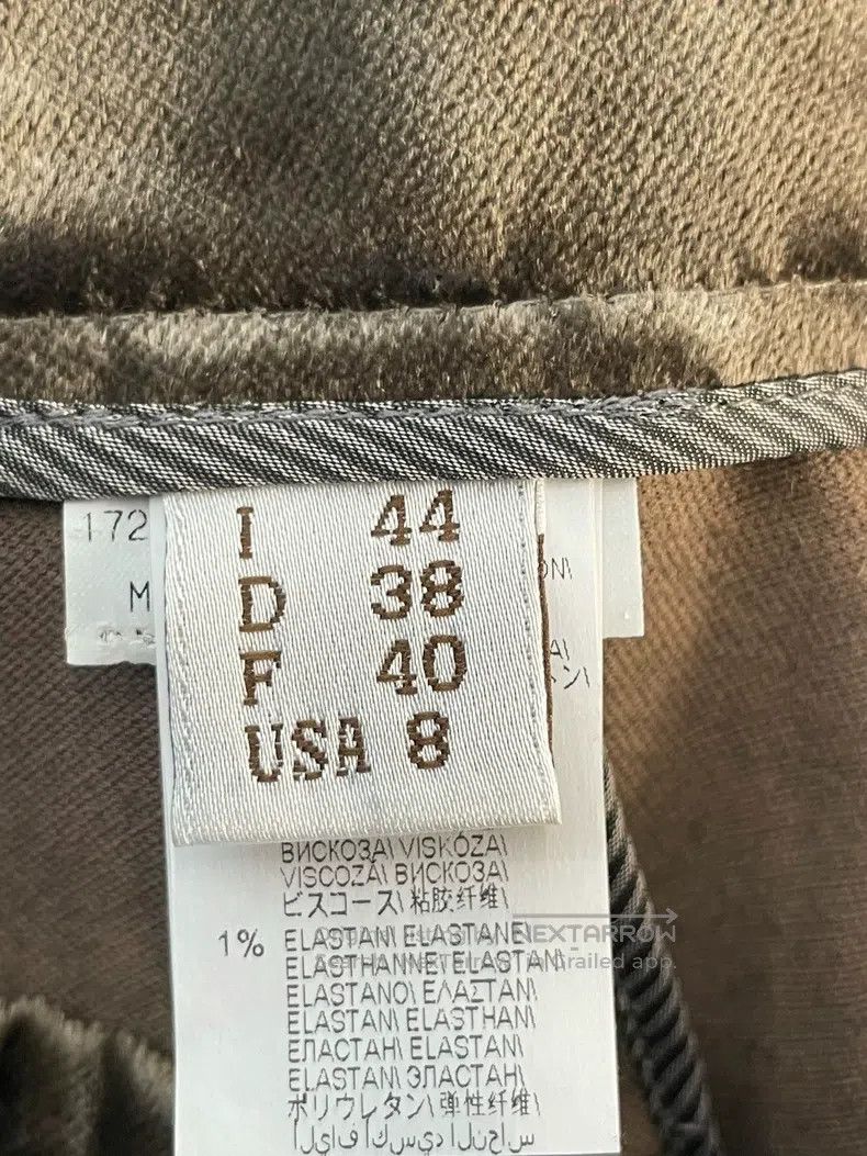 Brunello Cucinelli Brunello Cucinelli Iridescent Velvet Casual Trousers Size 26" / US 2 / IT 38 - 8 Thumbnail