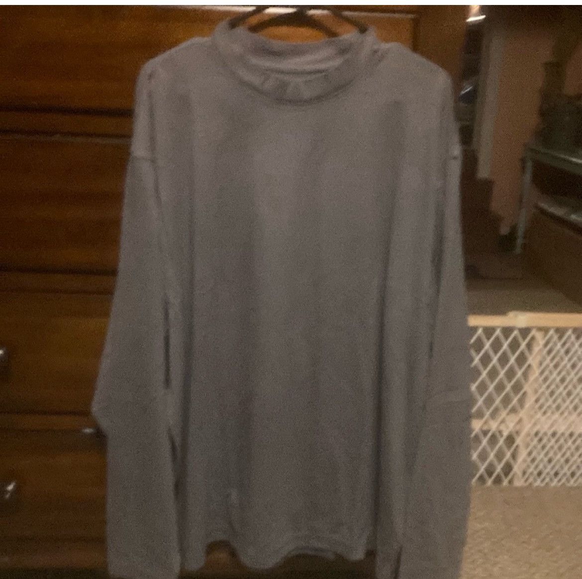 Gap × Yeezy Men’s Gray Long Sleeve Yeezy Gap Shirt Size US XL / EU 56 / 4 - 1 Thumbnail