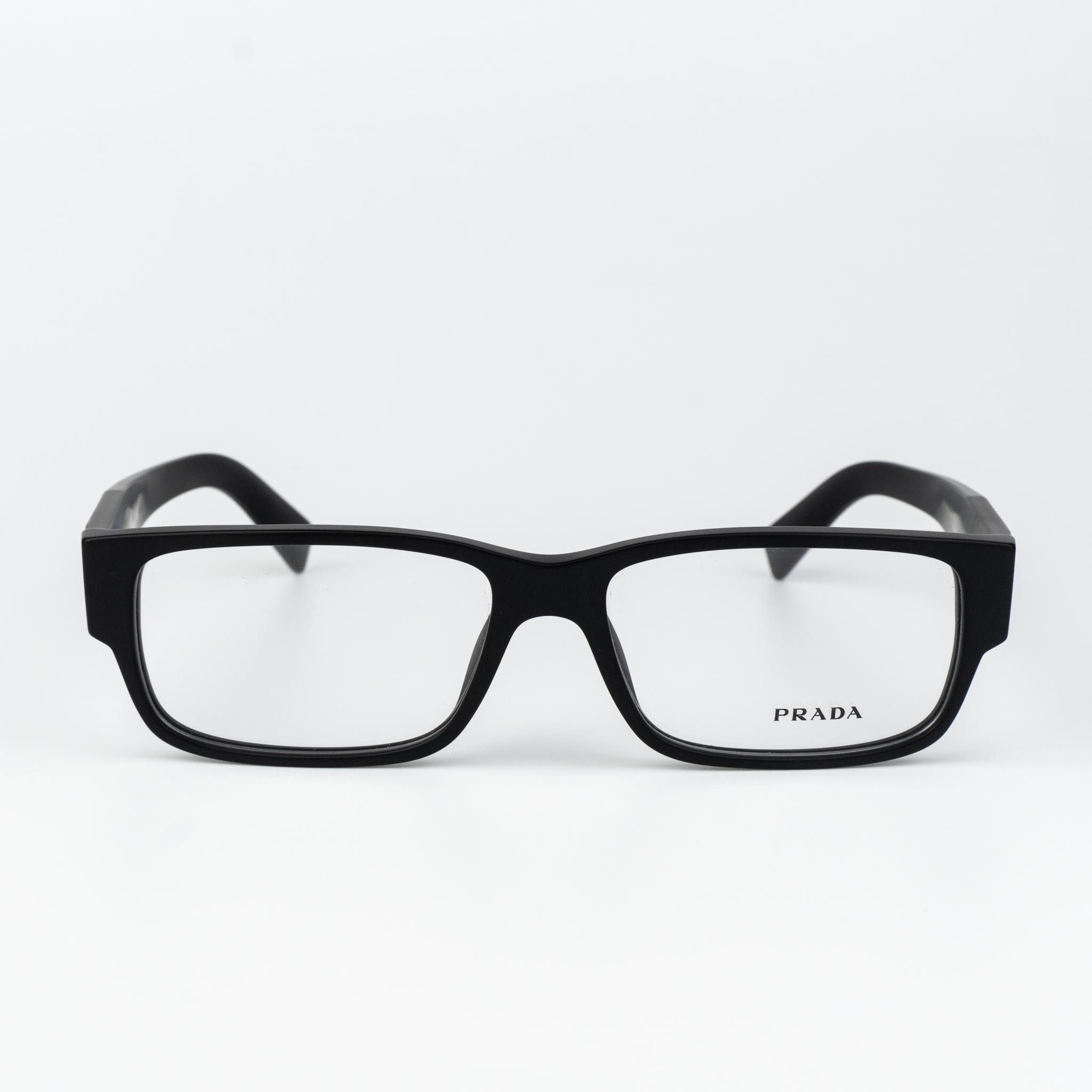 Prada Prada Men Eyeglasses Rectangle PRB09V 12P1O1 NEW AUTHENTIC Size ONE SIZE - 5 Thumbnail