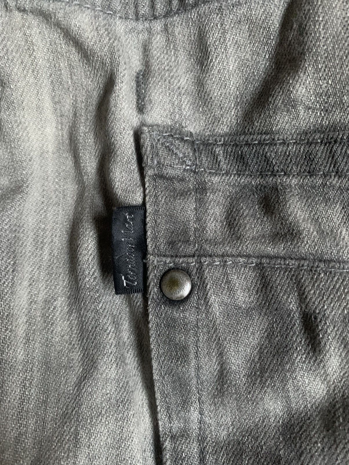 Japanese Brand Vintage Tornado Mart Cut Spiral Mud Wash Jeans pant Size US 34 / EU 50 - 9 Thumbnail