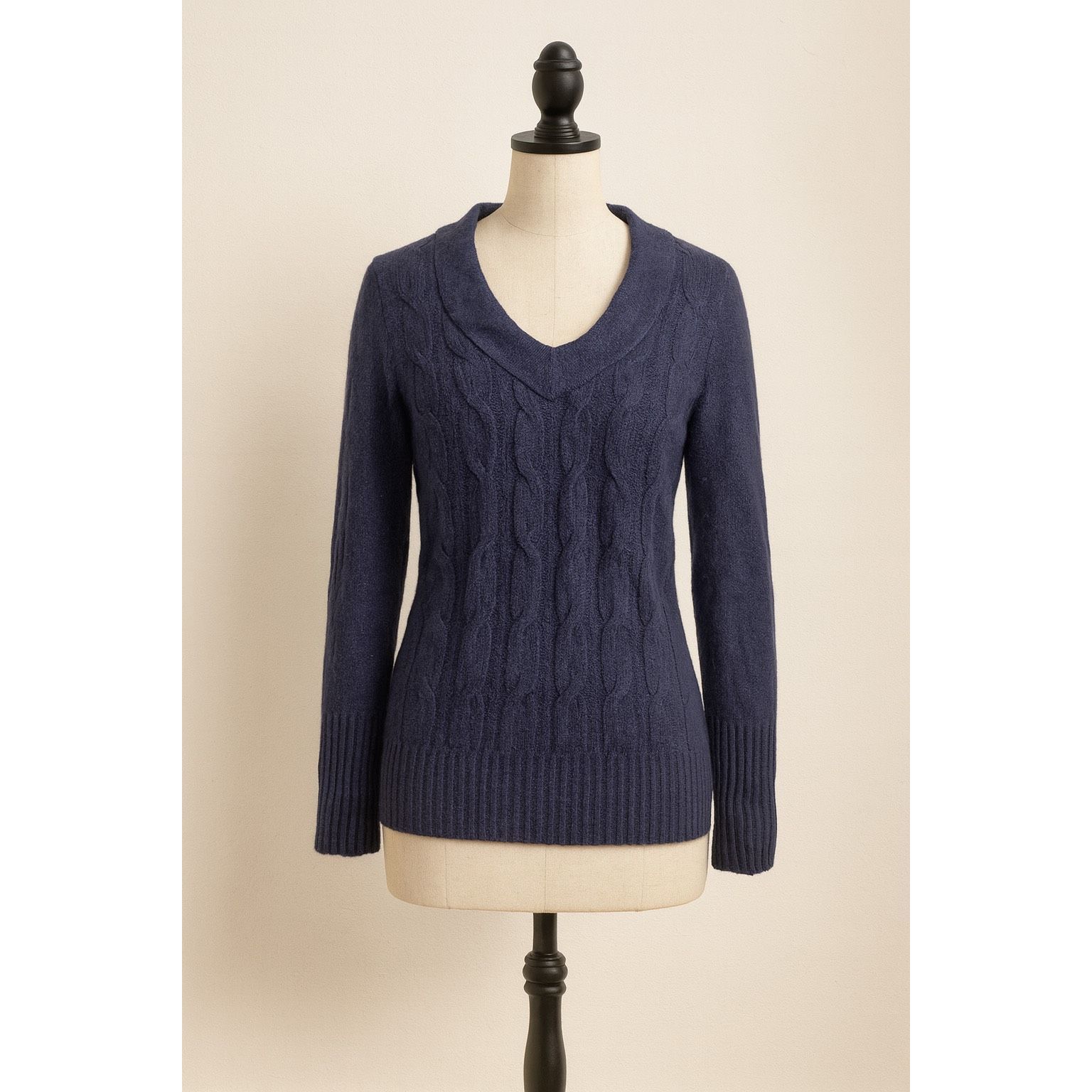 Other Valerie Bertinelli Angora Blend Cable Sweater S Size S / US 4 / IT 40 - 1 Thumbnail