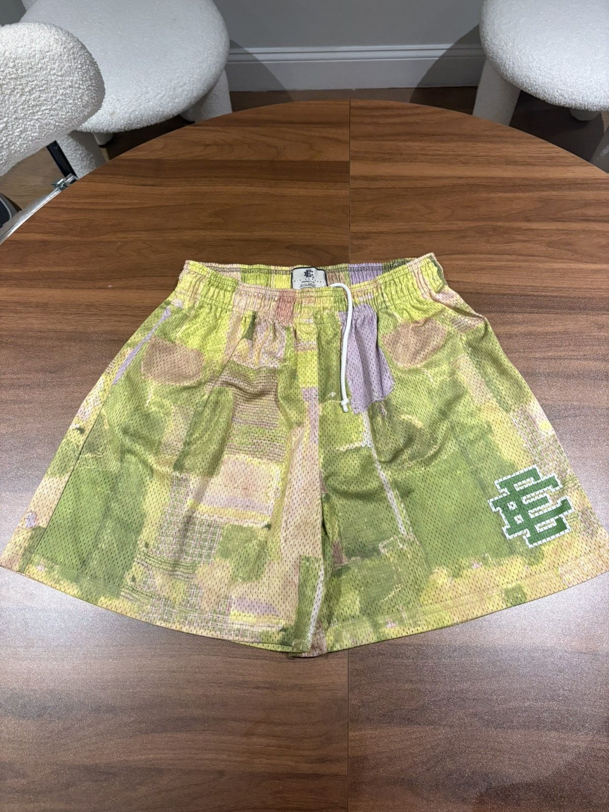 Eric Emanuel Ss2023 patchwork boro shorts size XL Size US 36 / EU 52 - 1 Thumbnail