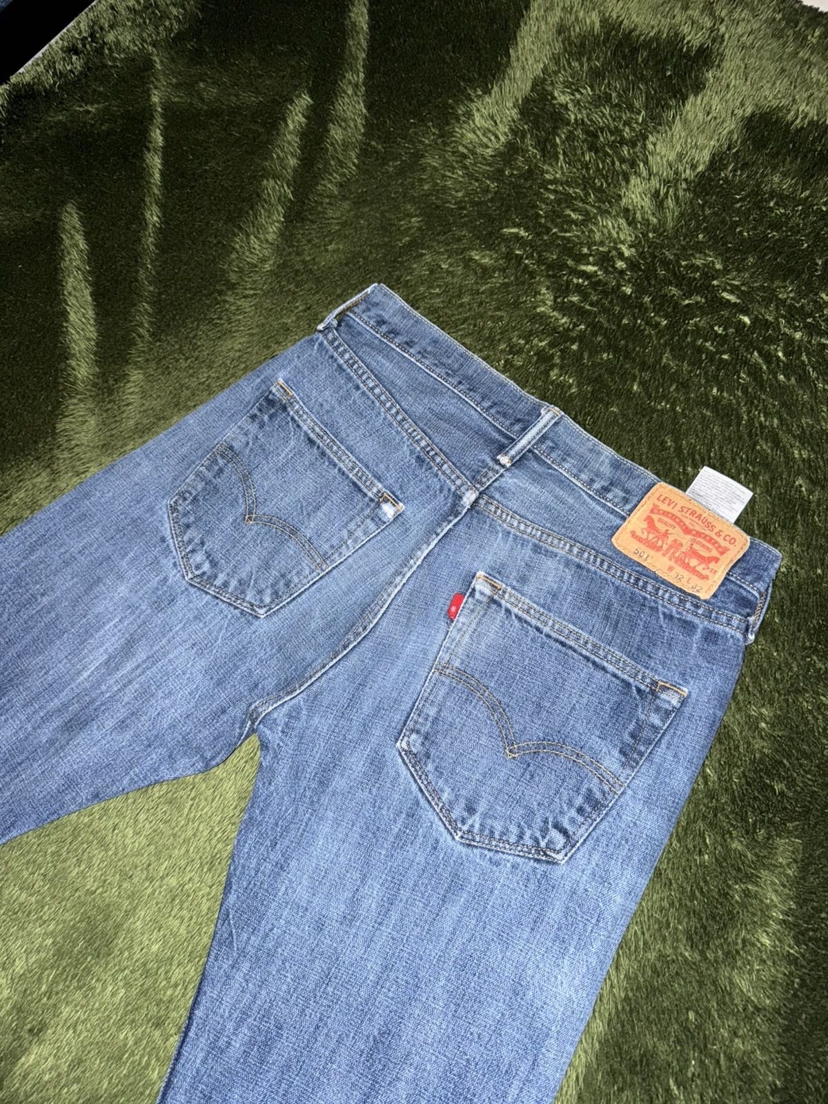 Levi's [W32/L32] Levi’s 501 Blank Tab Vintage Washed Denim Pants Size US 32 / EU 48 - 9 Thumbnail
