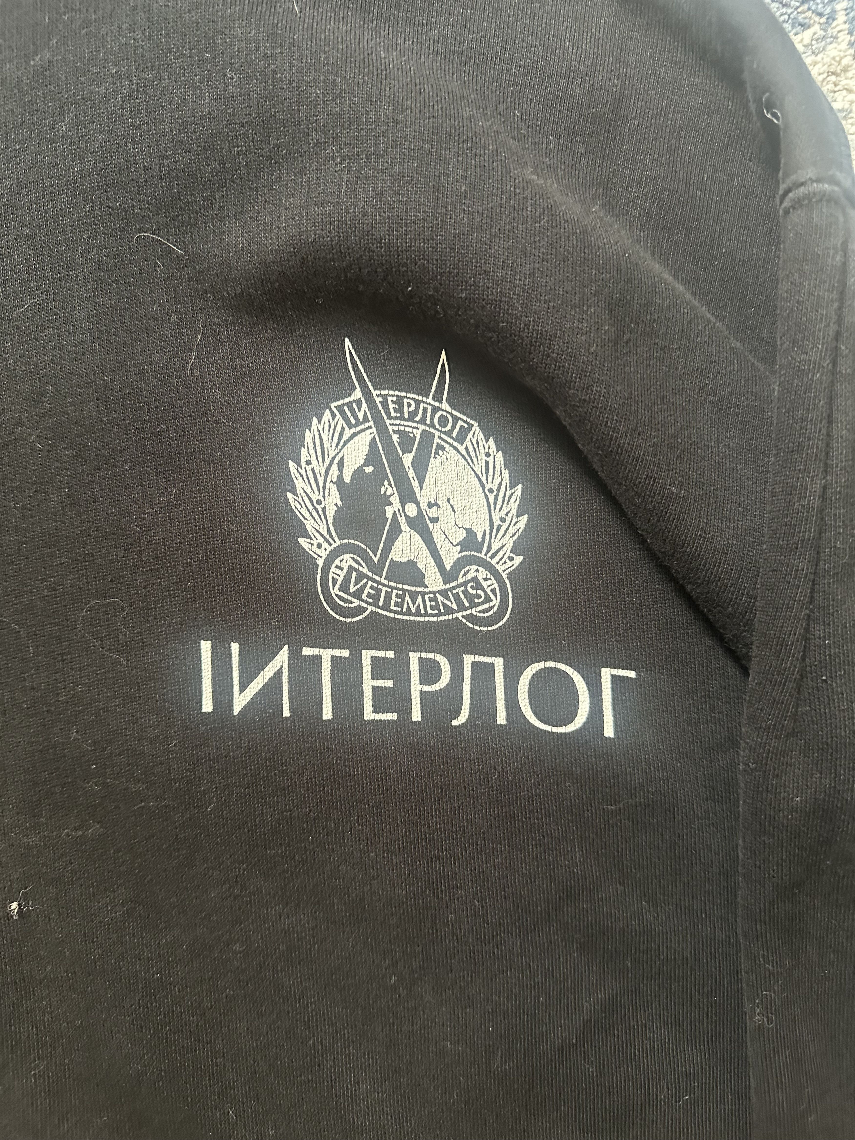 Vetements Vetements Interpol Hoodie Size US XS / EU 42 / 0 - 2 Thumbnail