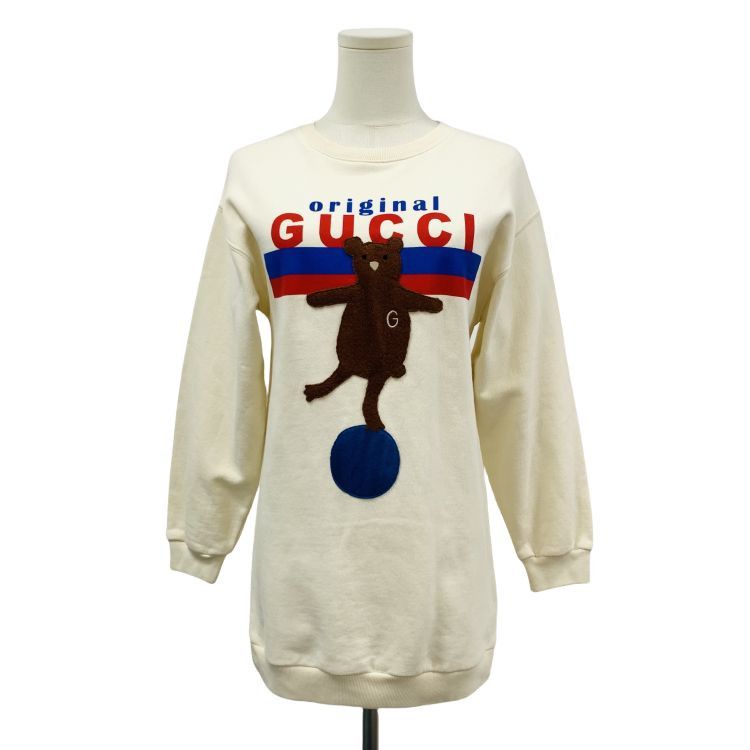 Gucci Gucci Bear Appliqué Sweatshirt Size XXS Size US XXS / EU 40 - 1 Thumbnail