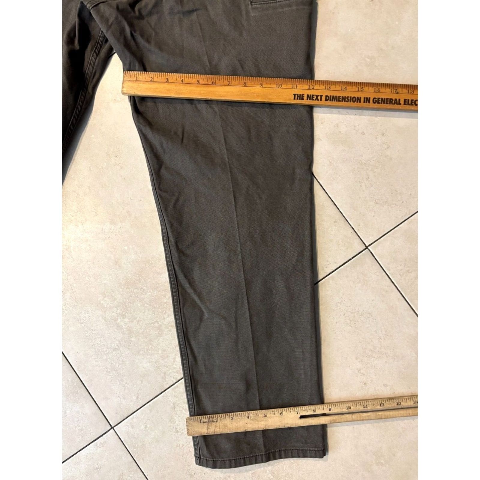 Carhartt Carhartt Rugged Flex Pants Gray Relaxed Fit Canvas 5-Pocket Workwear Mens 40x32 Size US 40 / EU 56 - 7 Thumbnail