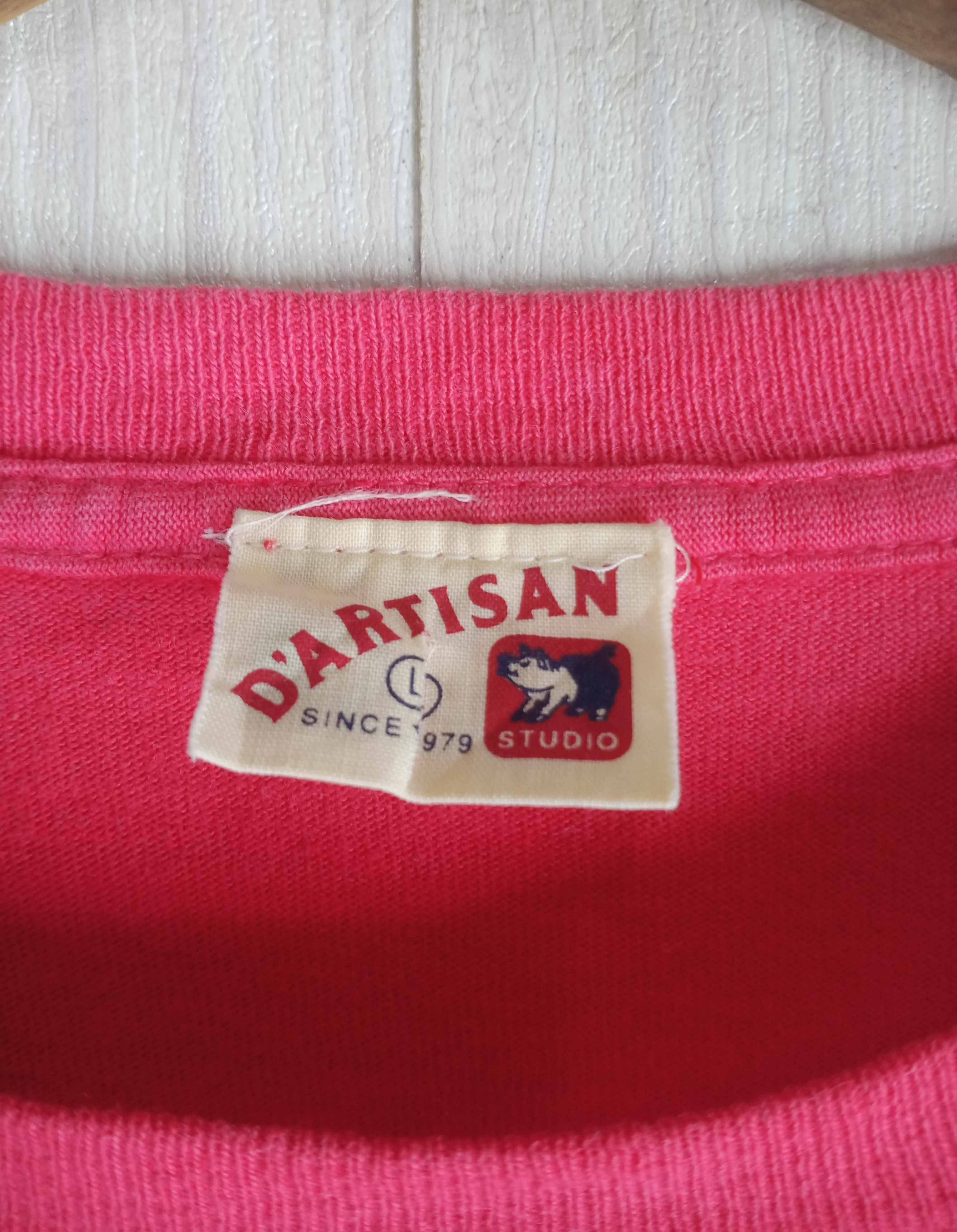 Studio D'Artisan Rare Vintage Studio D'Artisan Big Logo Tshirt Size US L / EU 52-54 / 3 - 6 Thumbnail
