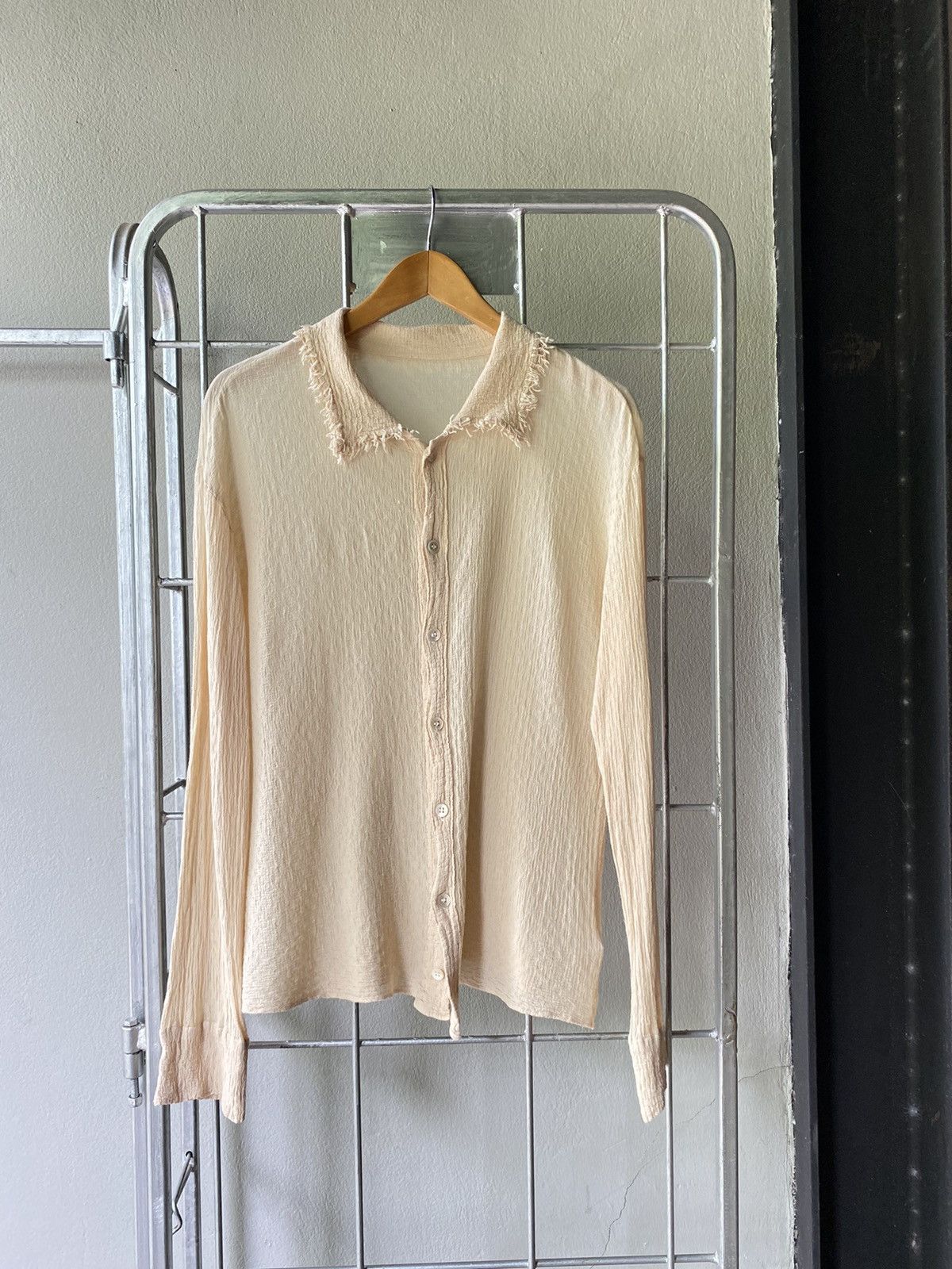 Issey Miyake Plantation pleated blouse shirt Size L / US 10 / IT 46 - 12 Thumbnail