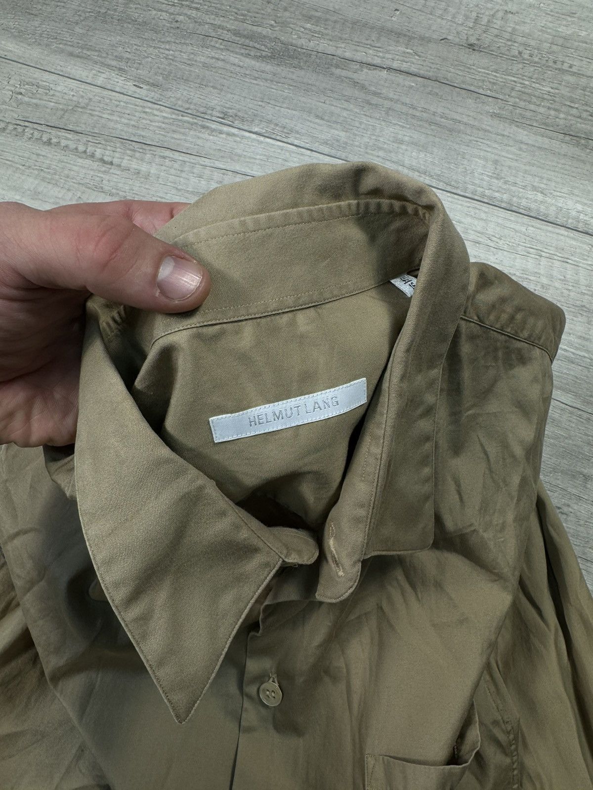 Helmut Lang Vintage Archive Helmut Lang Shirts Button Up Size US M / EU 48-50 / 2 - 5 Thumbnail