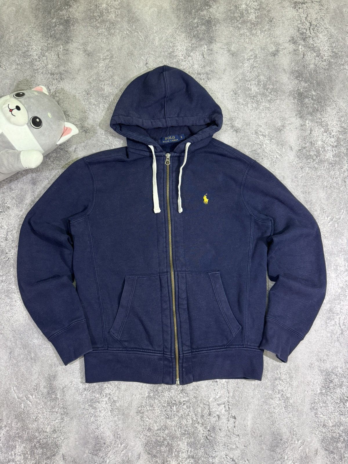 Polo Ralph Lauren × Vintage Vintage Polo Ralph Lauren Zip Up Hoodie Size US L / EU 52-54 / 3 - 1 Thumbnail