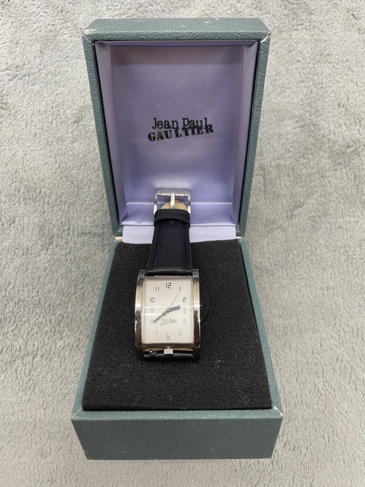 Avant Garde x Jean Paul Gaultier Convex Quartz Watch in Black, Men's