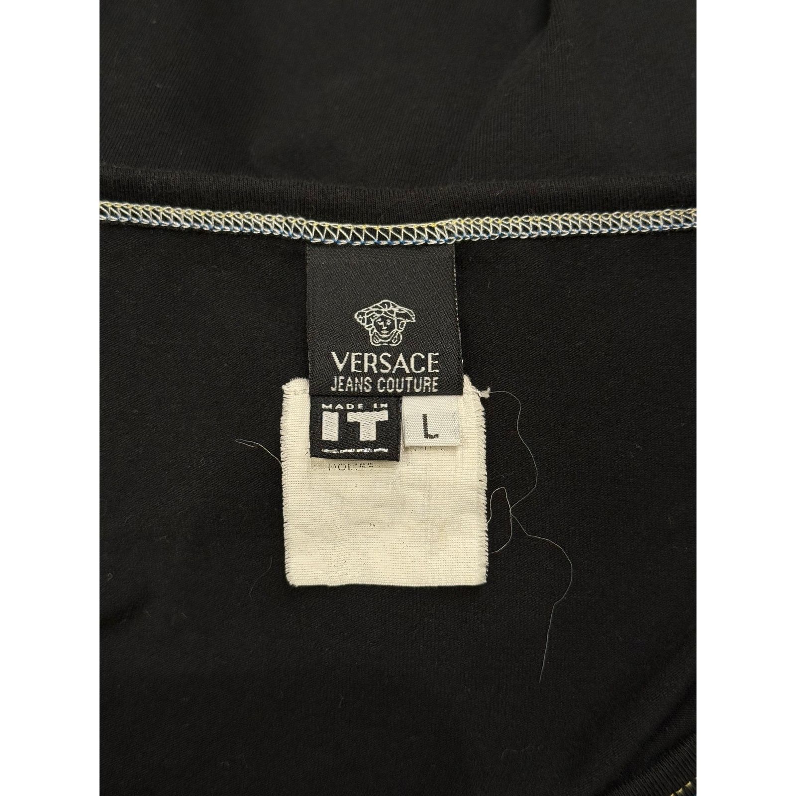 Versace 2000S Versace embellished cross tank top Size L / US 10 / IT 46 - 5 Thumbnail