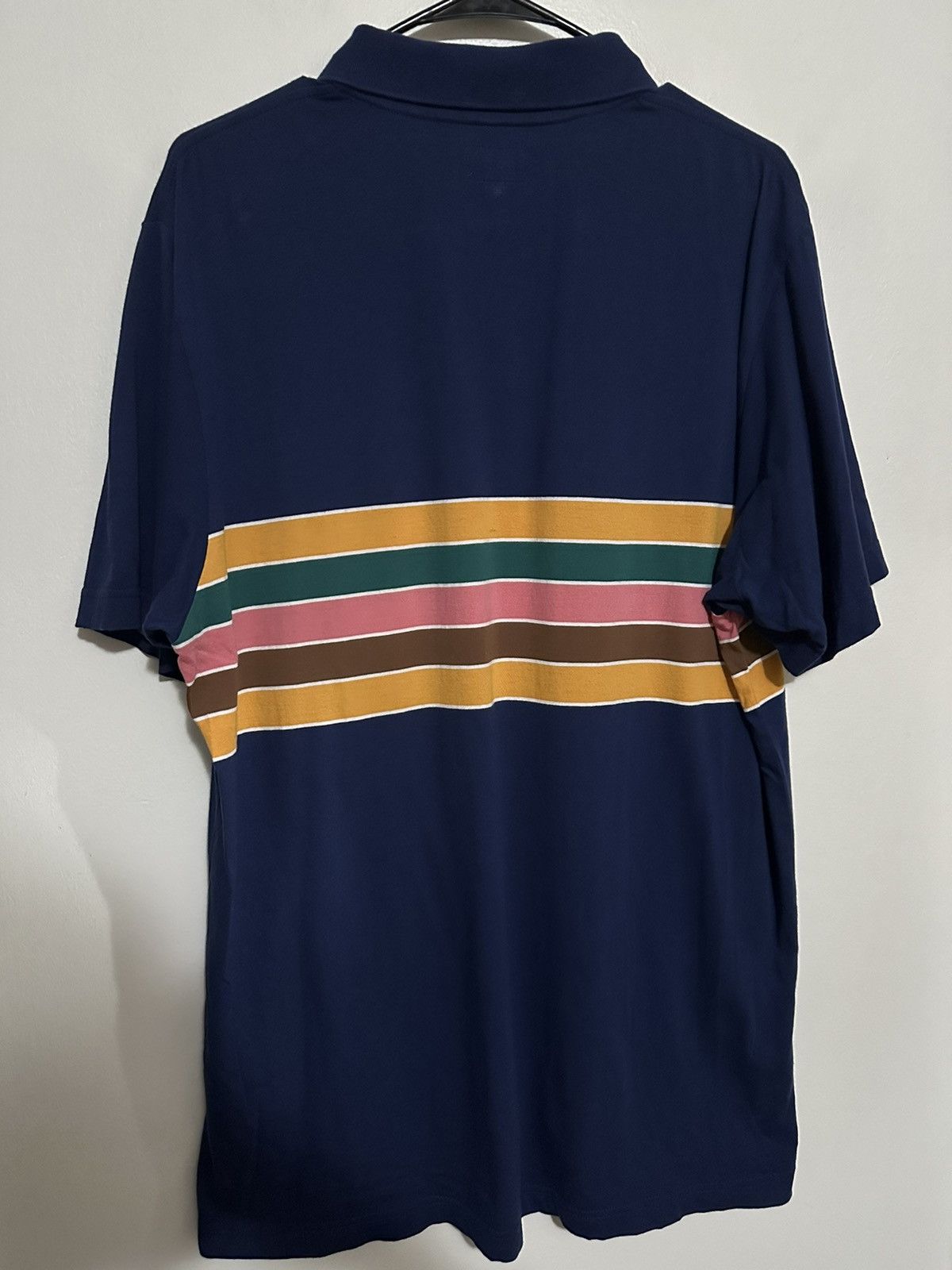 Supreme Supreme Chest Stripes Polo Tee Size US L / EU 52-54 / 3 - 4 Thumbnail