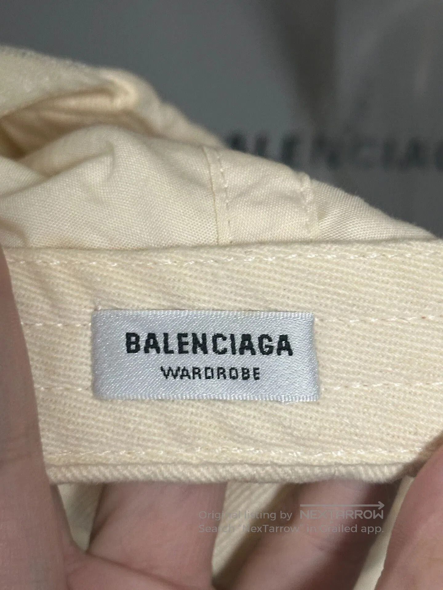 Balenciaga balenciaga embroidered logo baseball cap. Size ONE SIZE - 6 Thumbnail