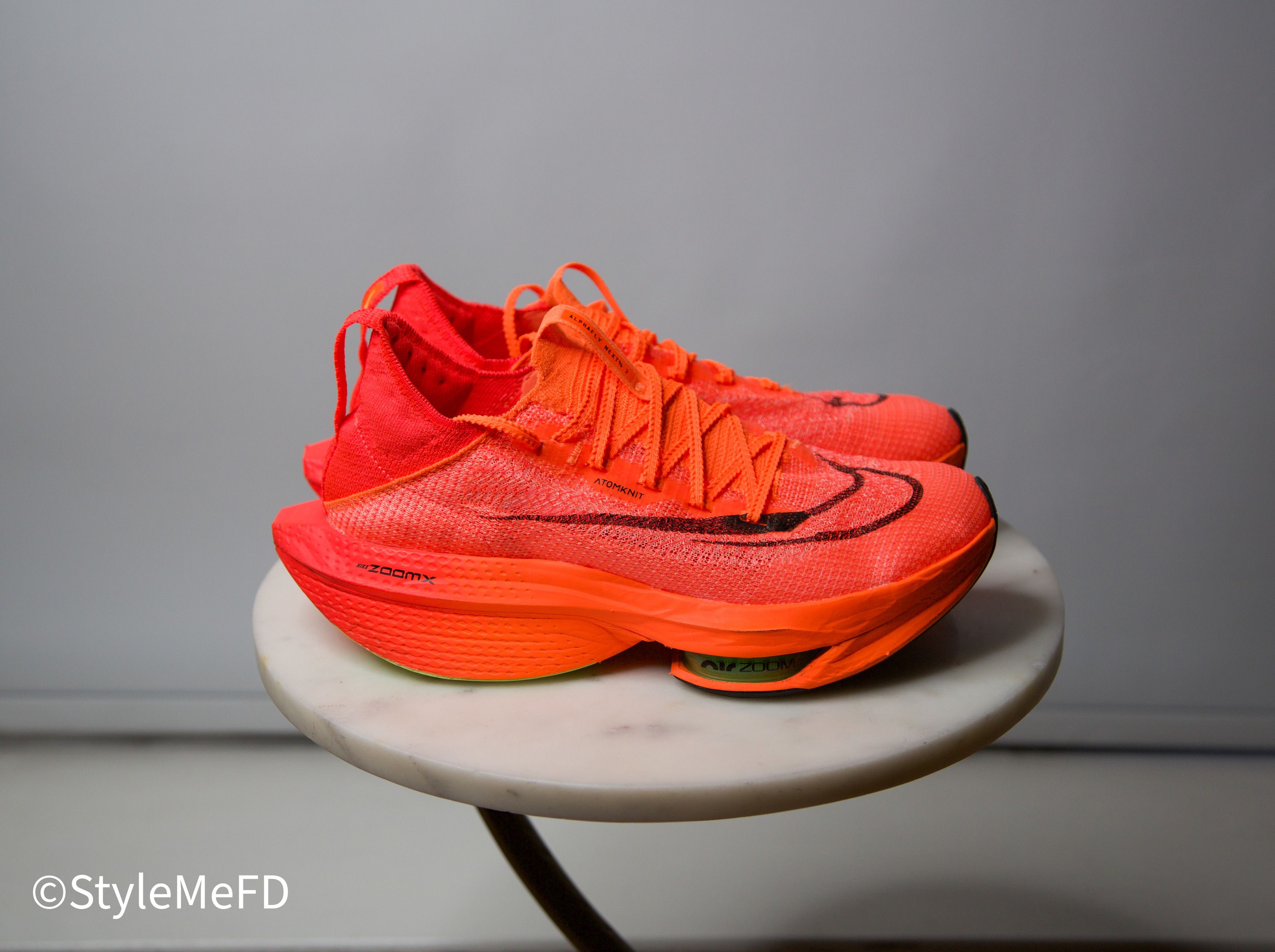 NIKE AIR ZOOM NEXT% TOTAL ORANGE MENS SIZE